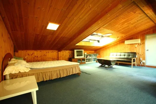 Bed in Bluesky Pension