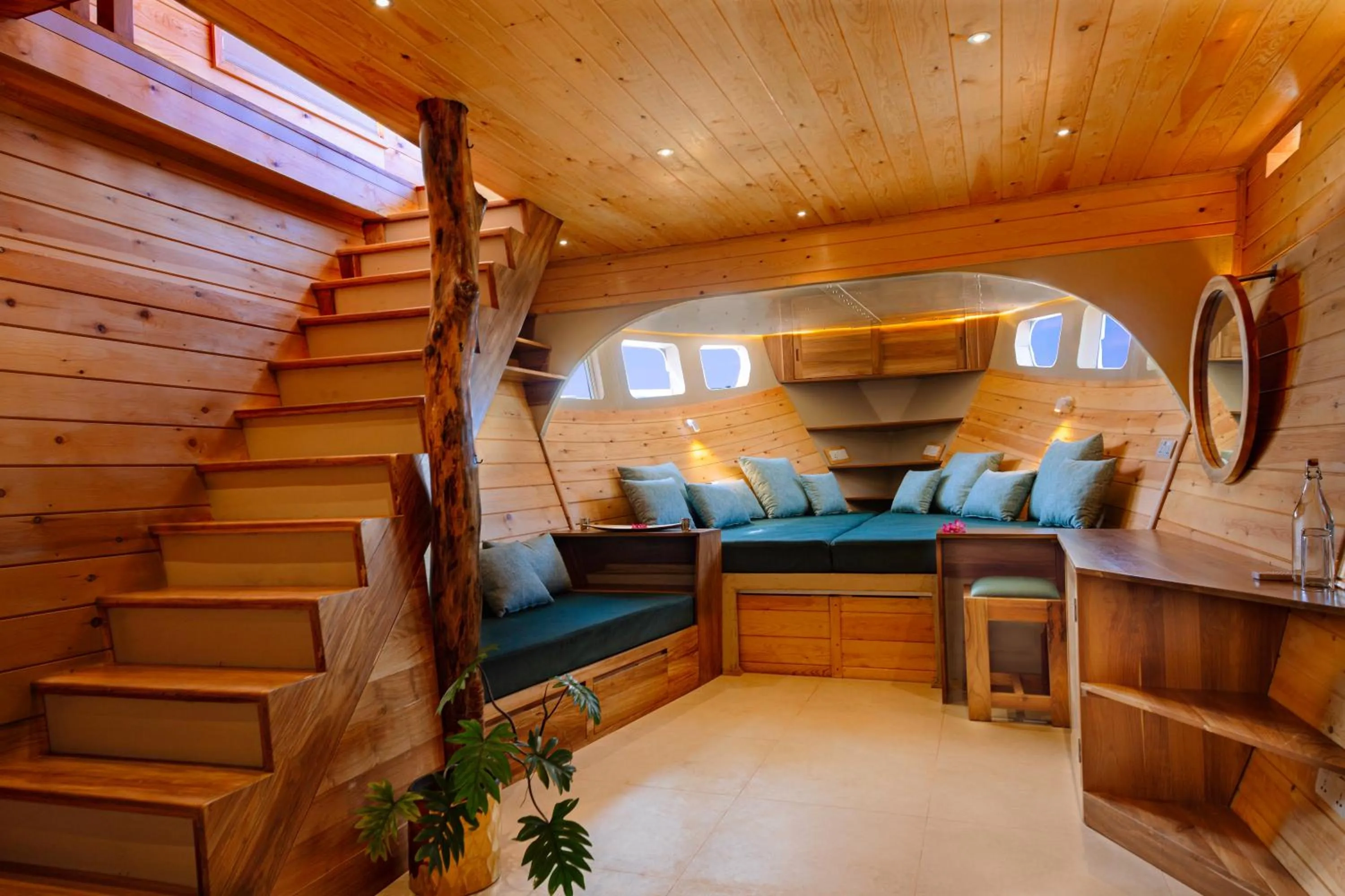 Living room in Jungle Beach Ahungalla