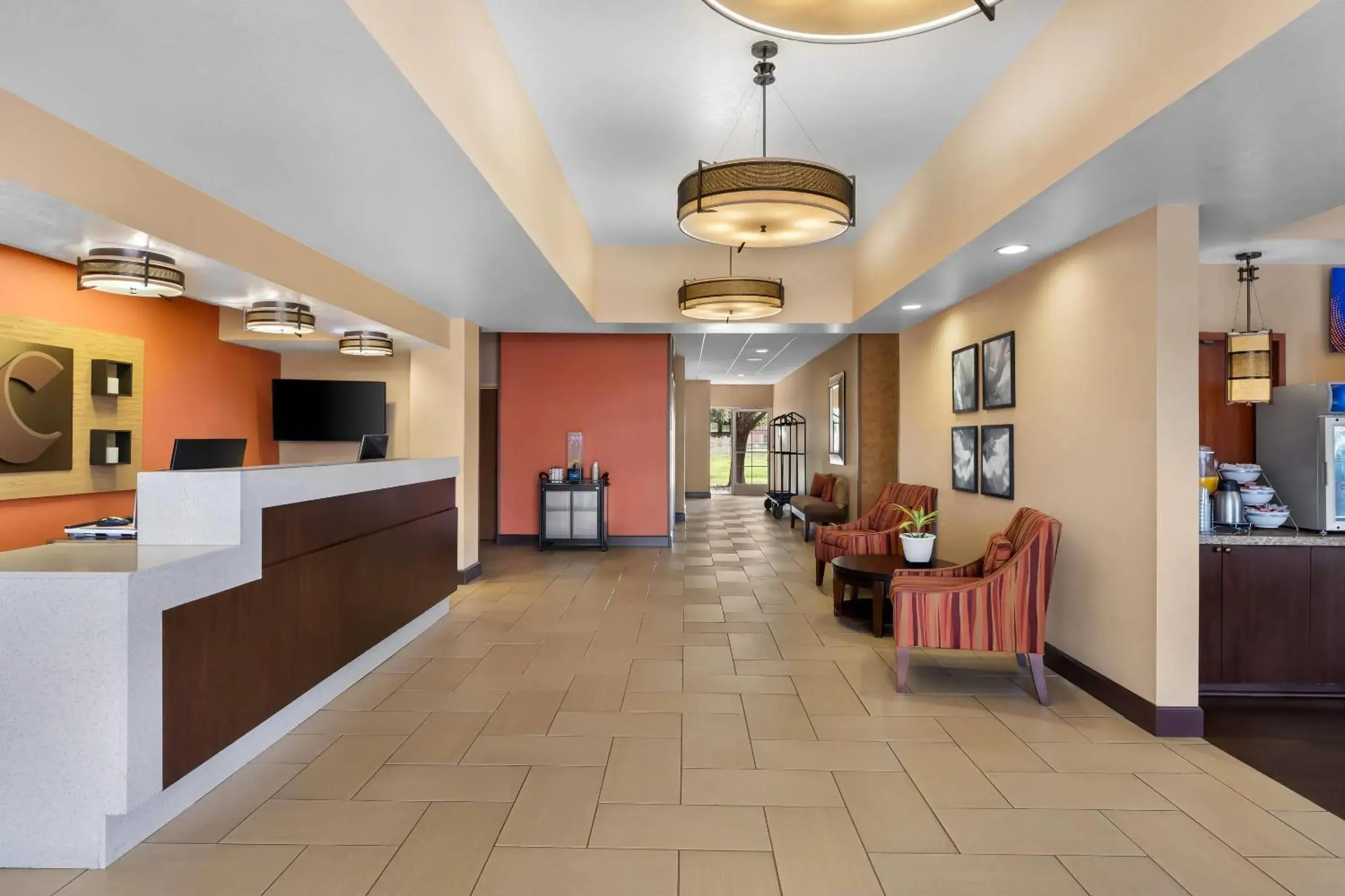 Lobby or reception in Comfort Suites Lobby or reception in Comfort Suites