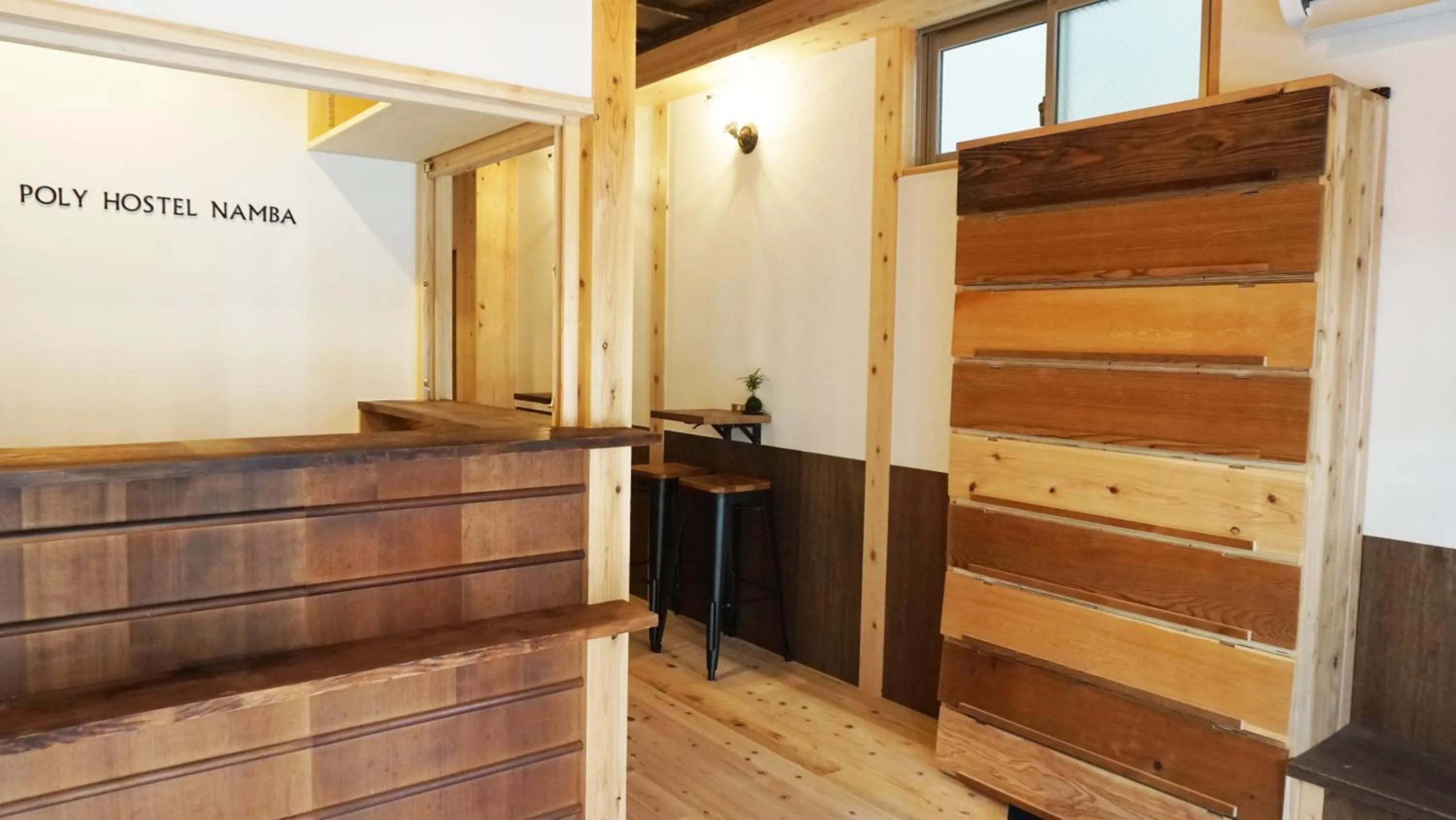 Lobby or reception in Poly Hostel 2 Namba