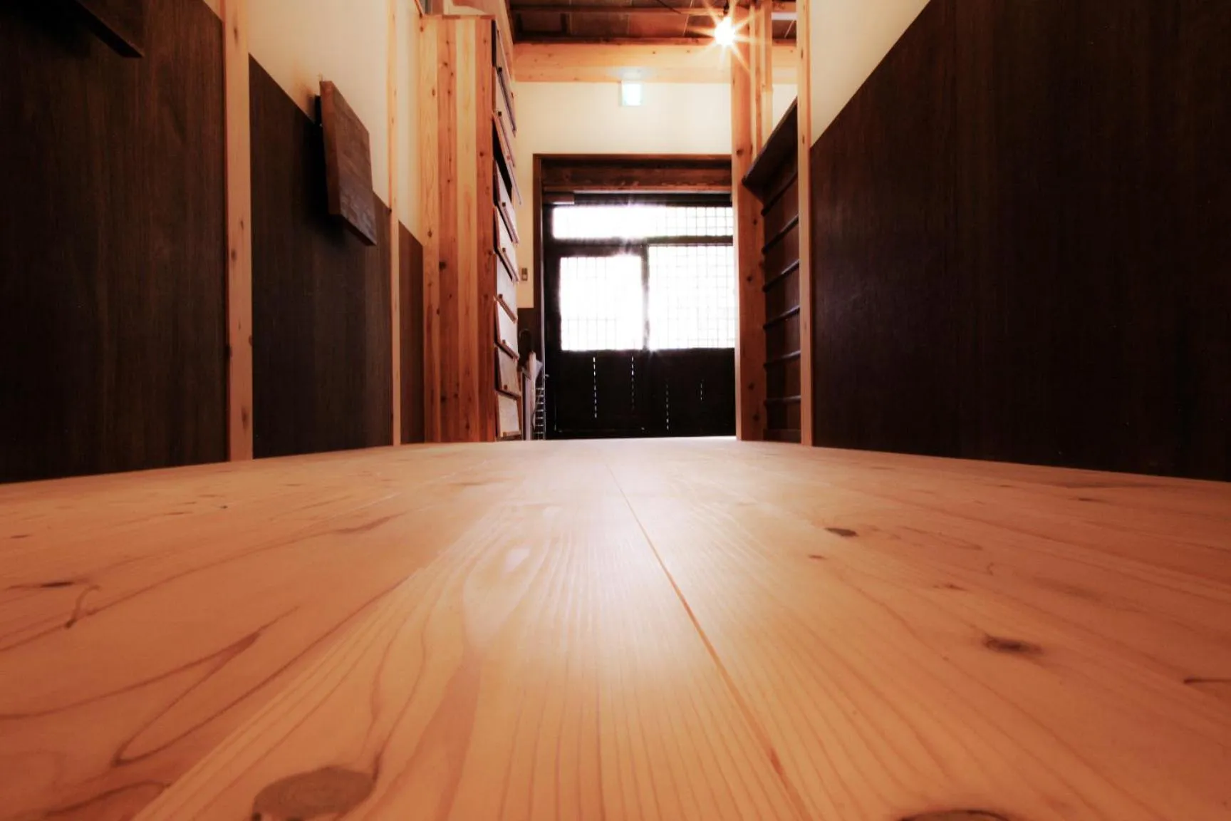 Communal lounge/ TV room in Poly Hostel 2 Namba