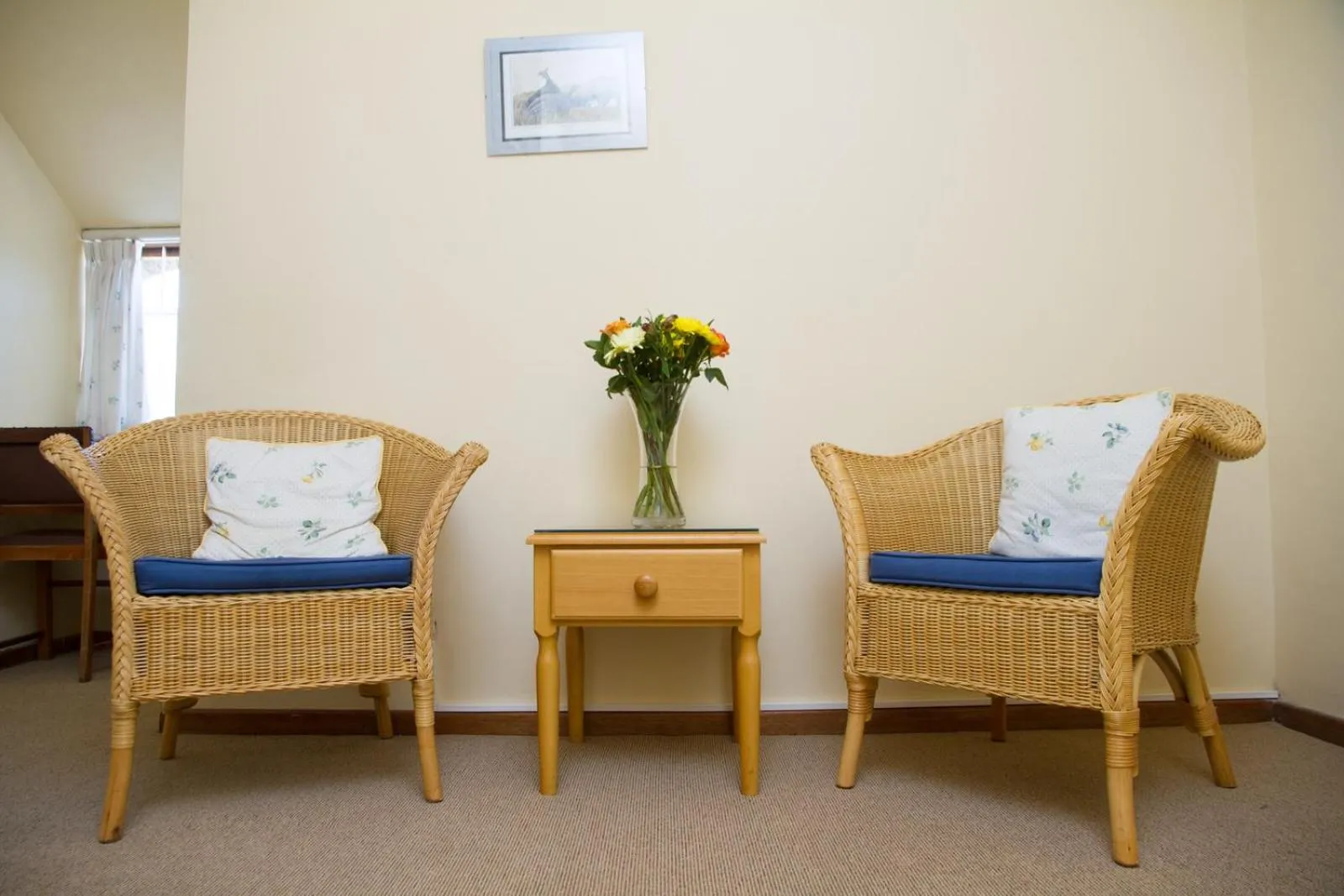 Seating area in Howards End Manor B&B