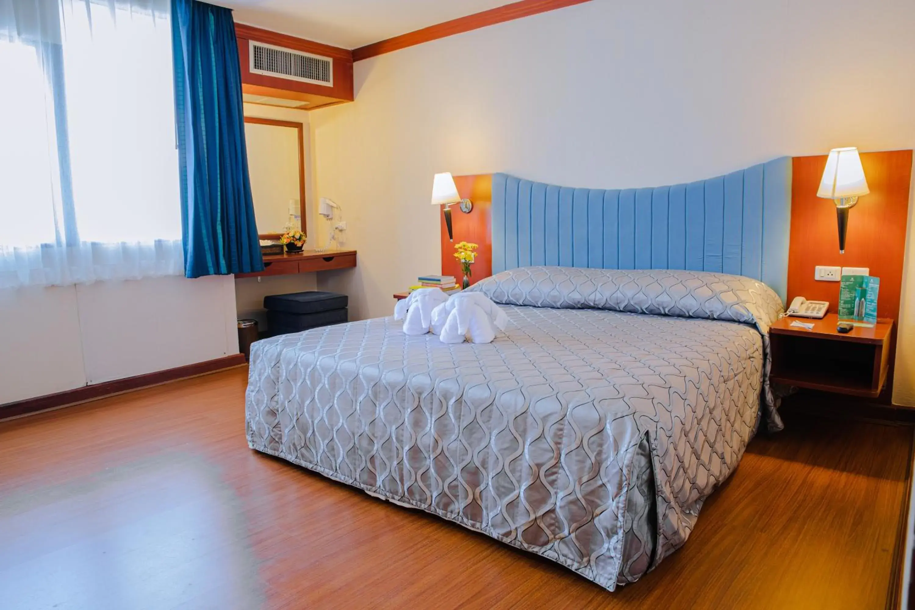 Bed in Baiyoke Suite Hotel Bed in Baiyoke Suite Hotel