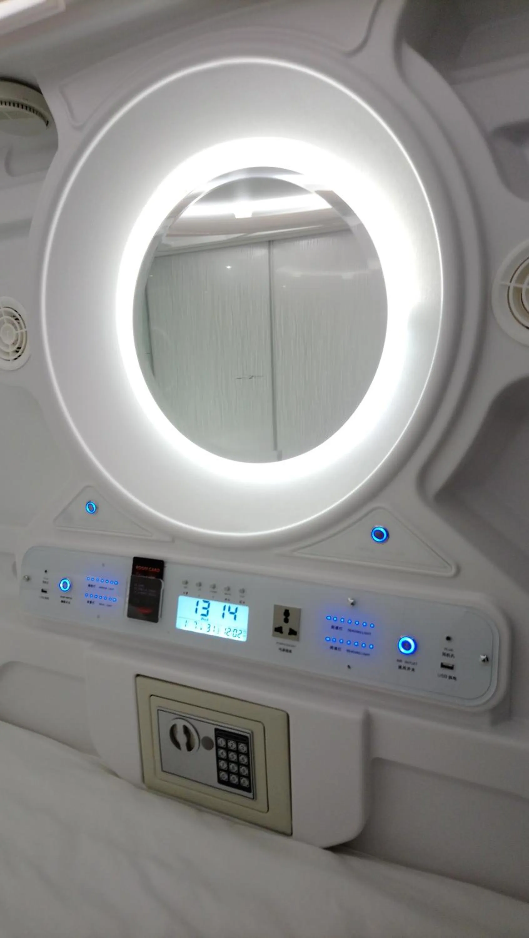 bunk bed in Stay With Me Capsules Hostel