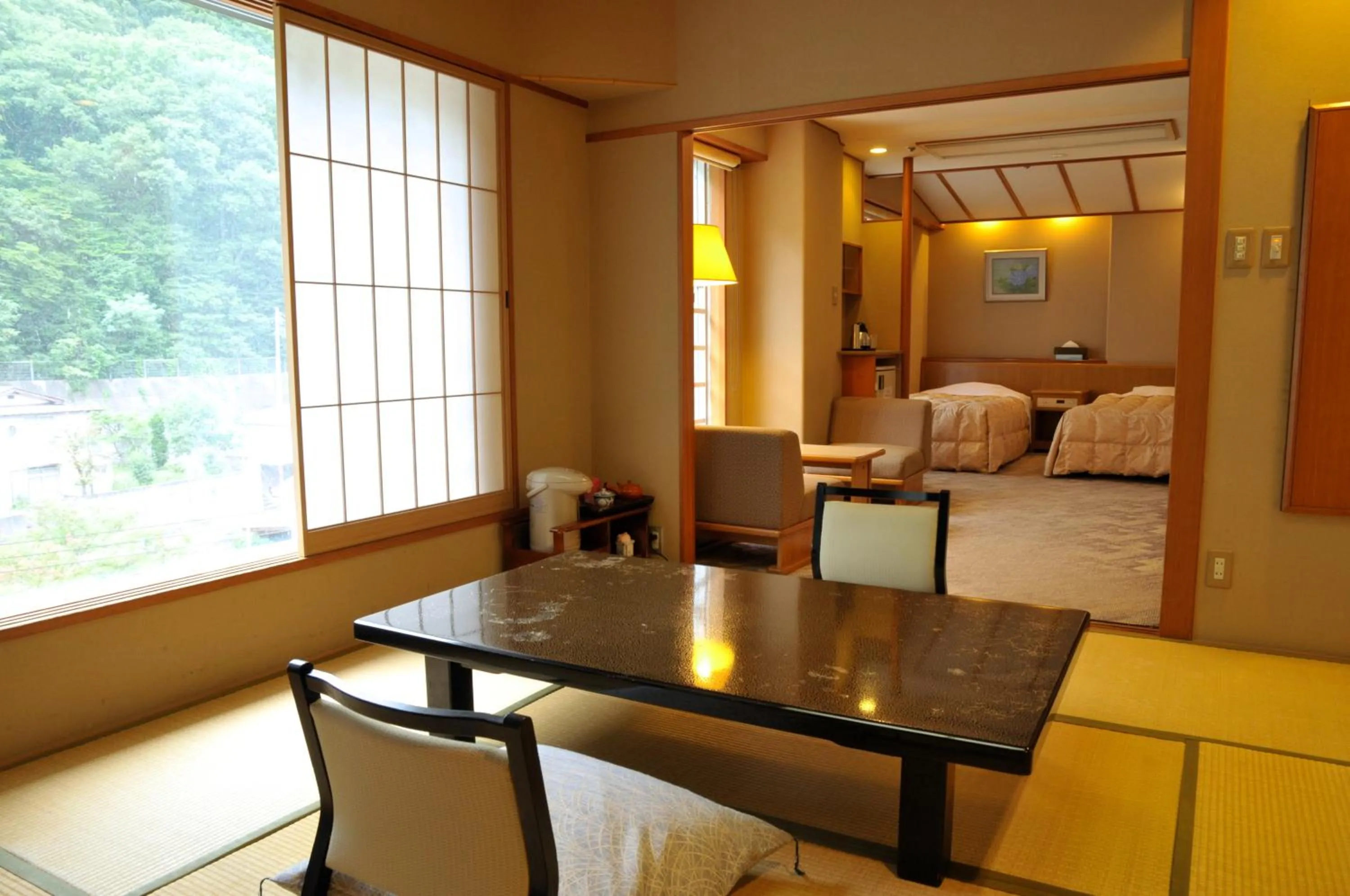 Photo of the whole room, Bed in Zazan minakami