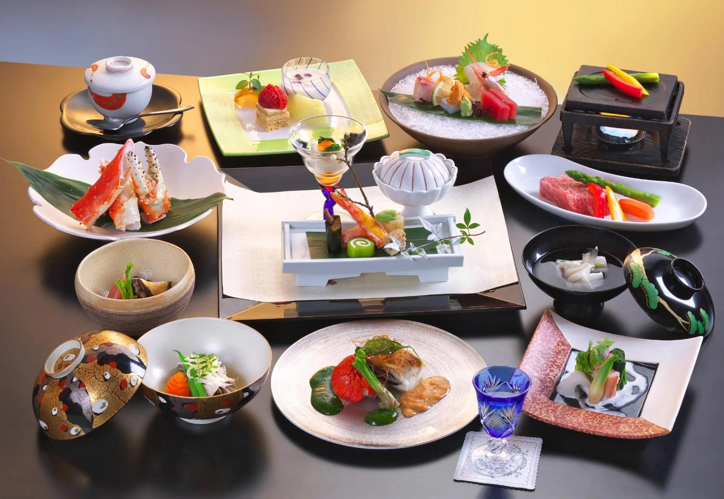 Dinner in Zazan minakami