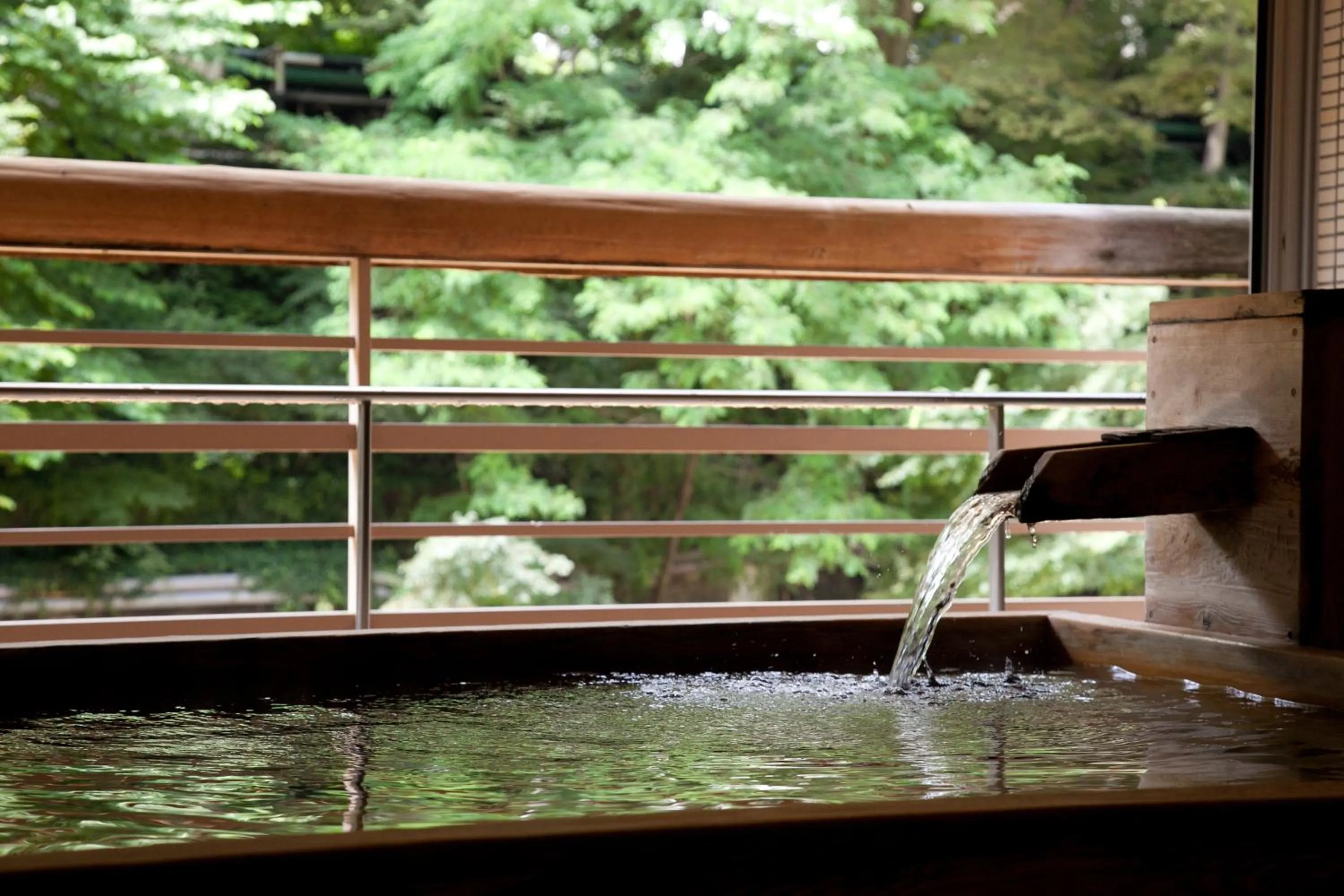 Hot Spring Bath in Zazan minakami