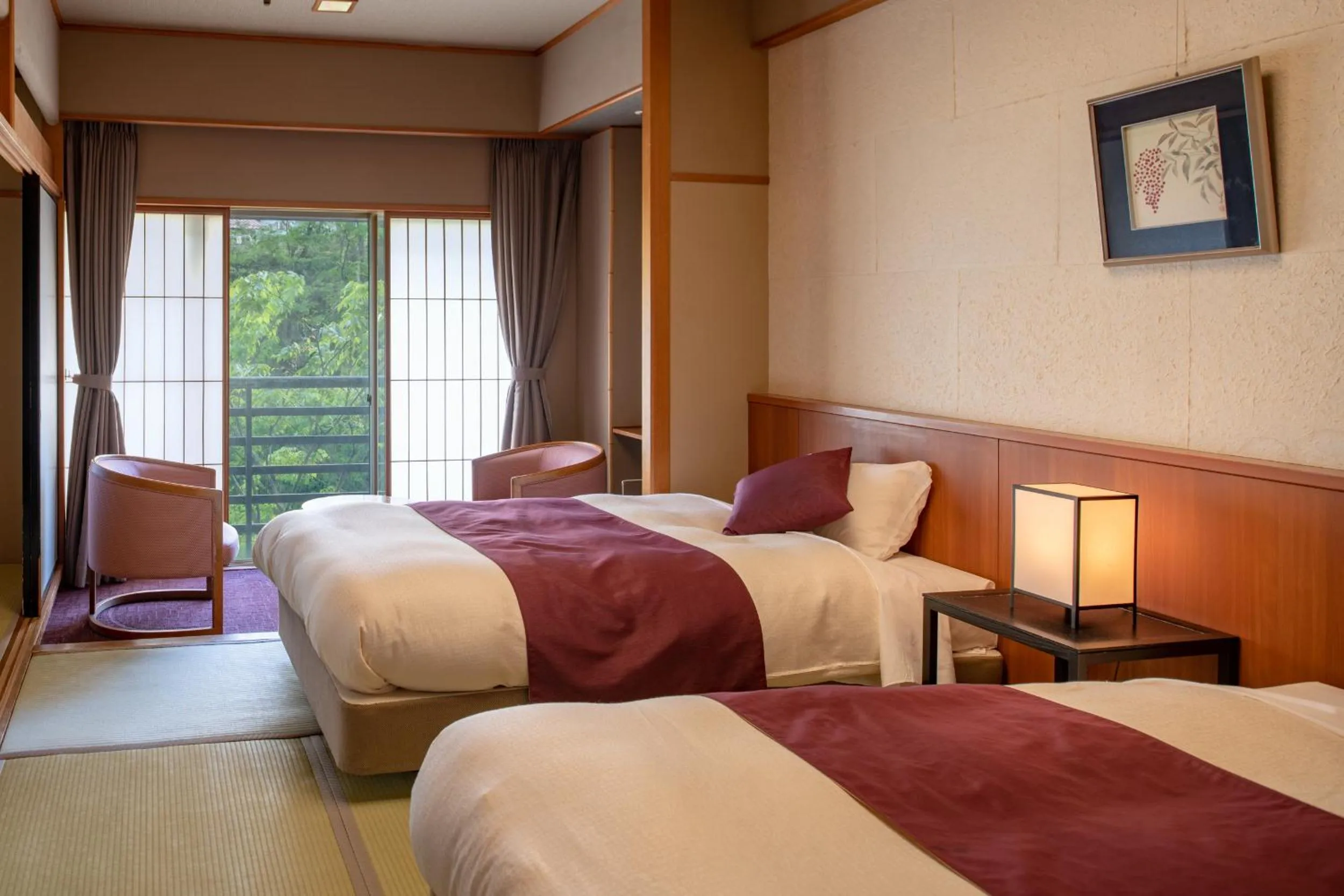 Bed in Zazan minakami