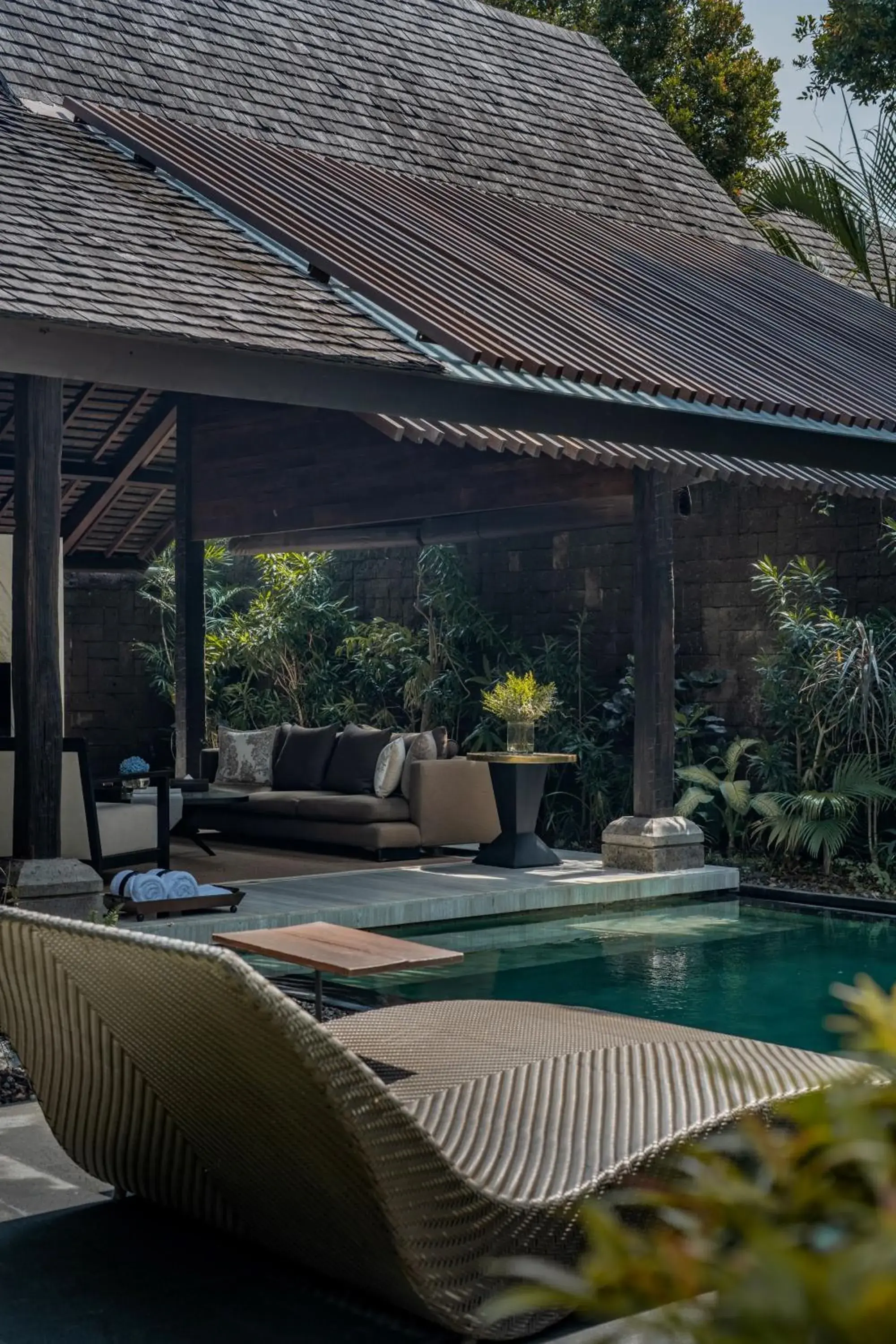 sunbed in Ametis Villa Bali sunbed in Ametis Villa Bali