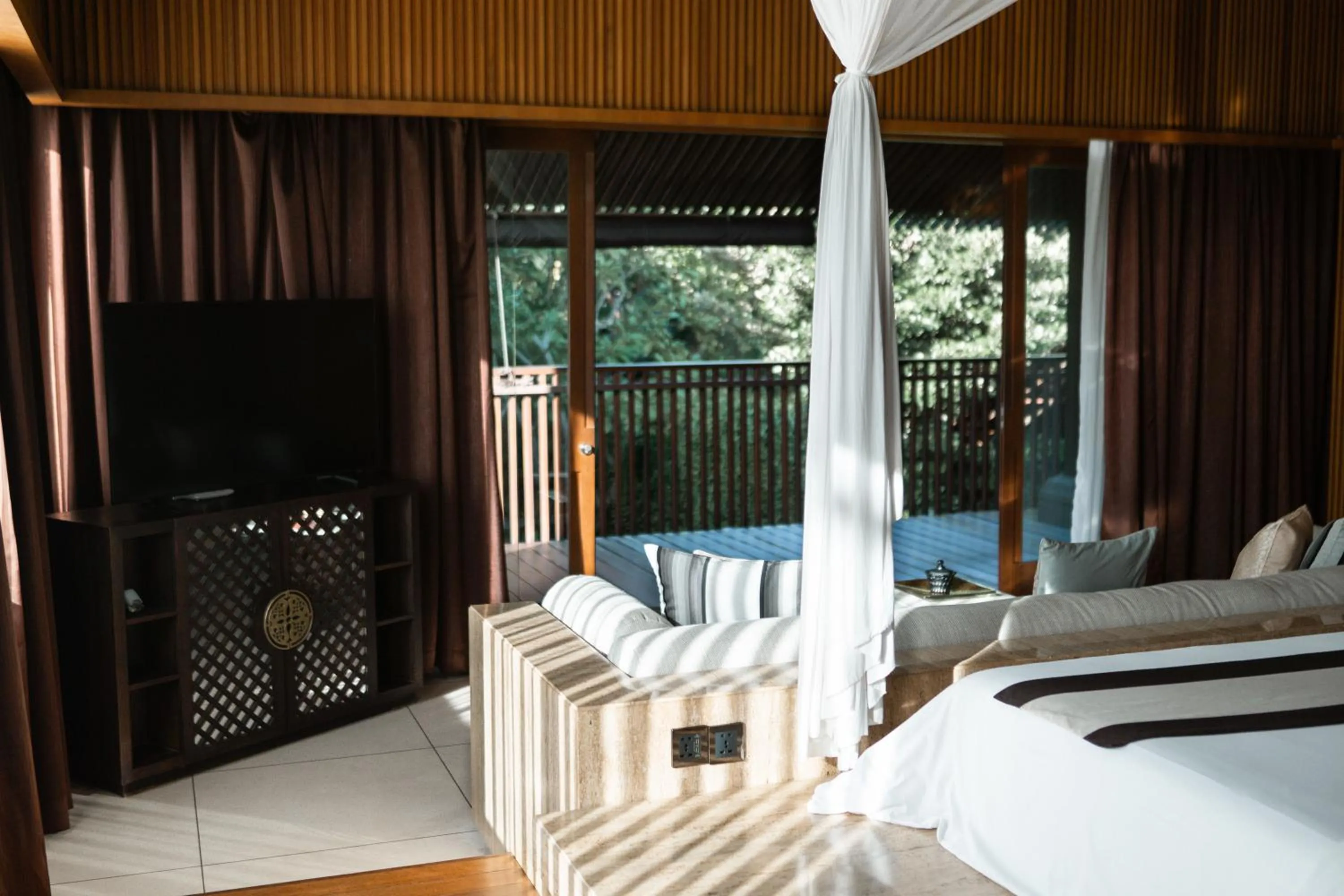 Bed in Ametis Villa Bali