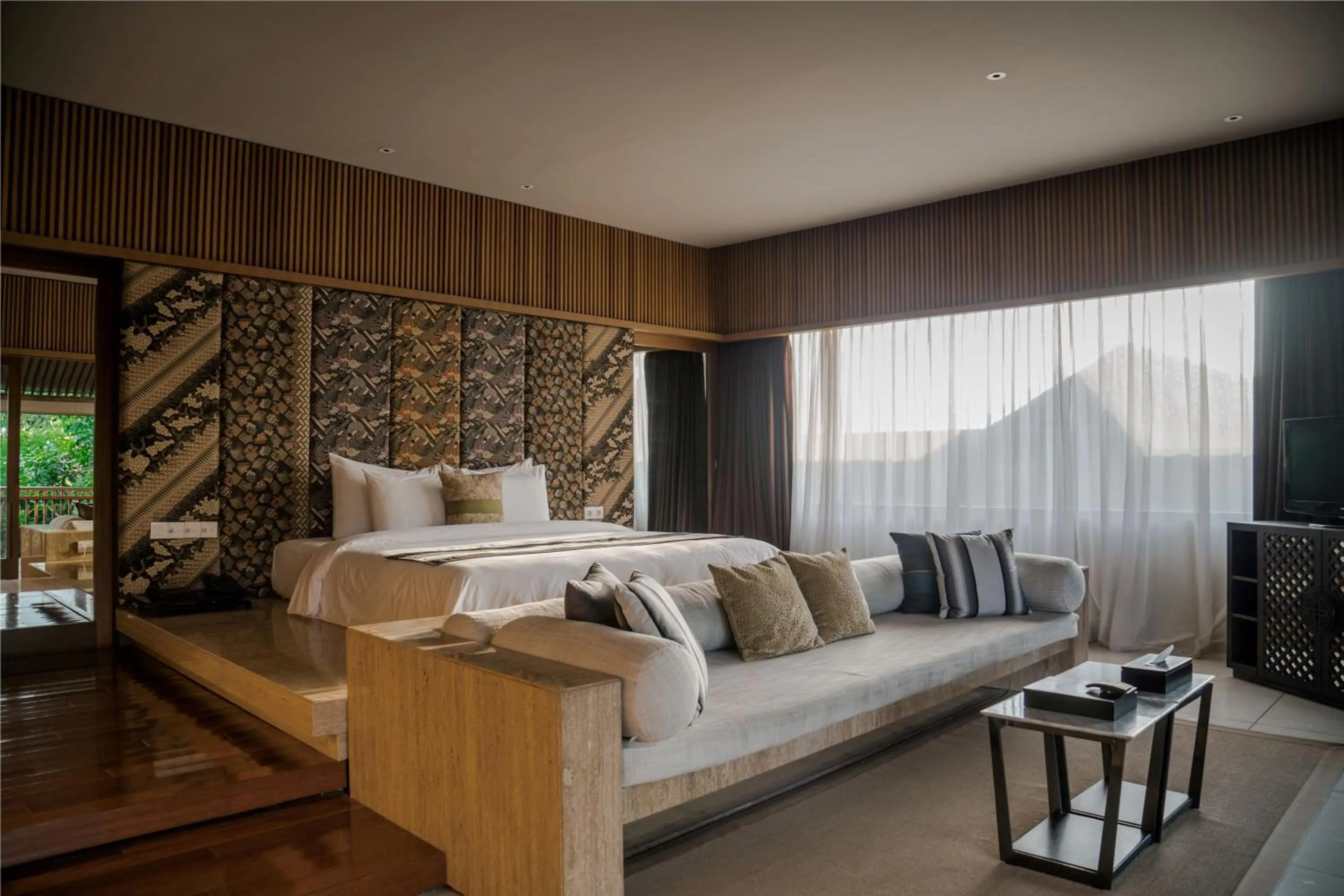 Bed in Ametis Villa Bali