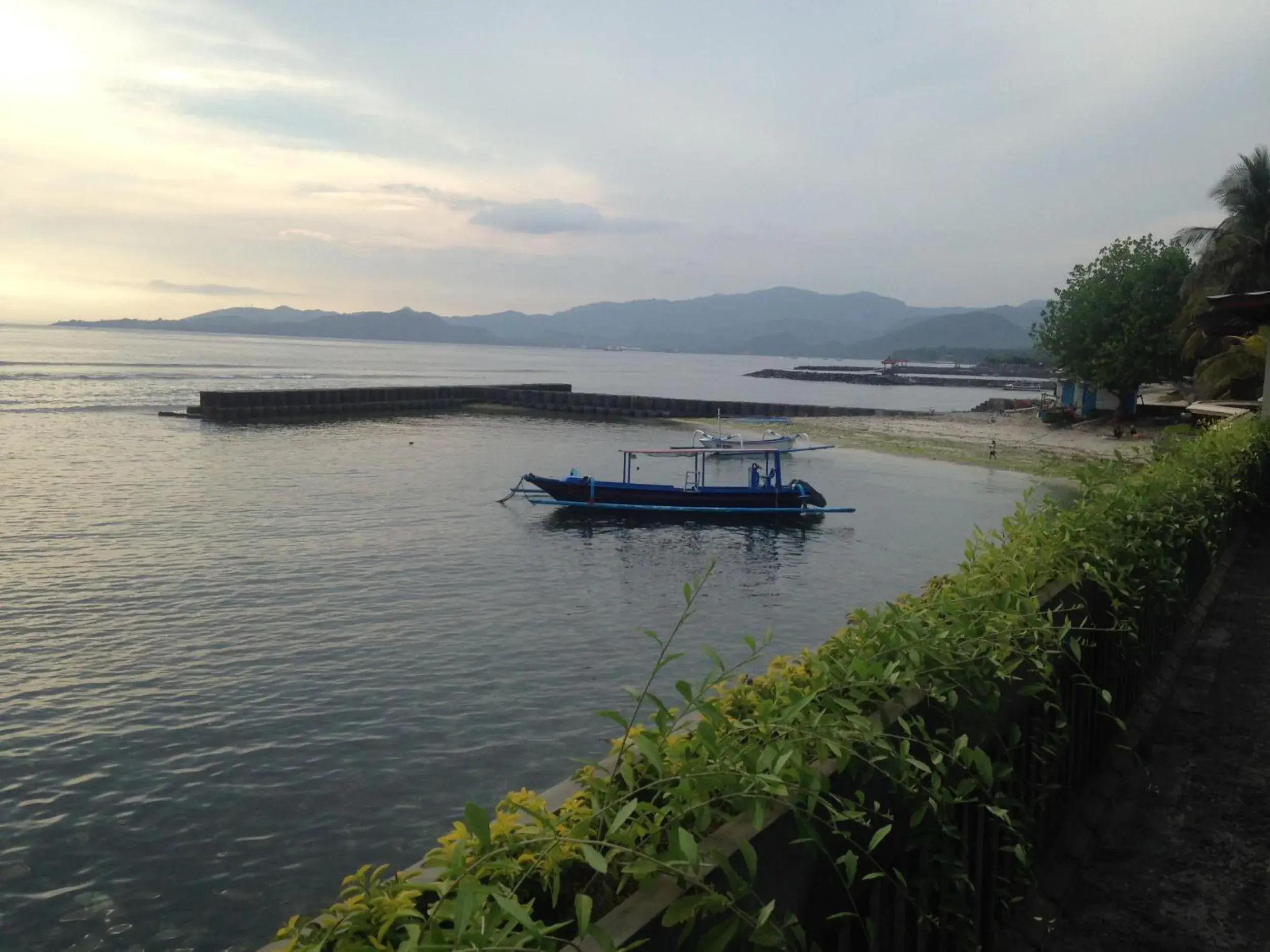 Sea view in Dewa Bharata Bungalows Candidasa Sea view in Dewa Bharata Bungalows Candidasa