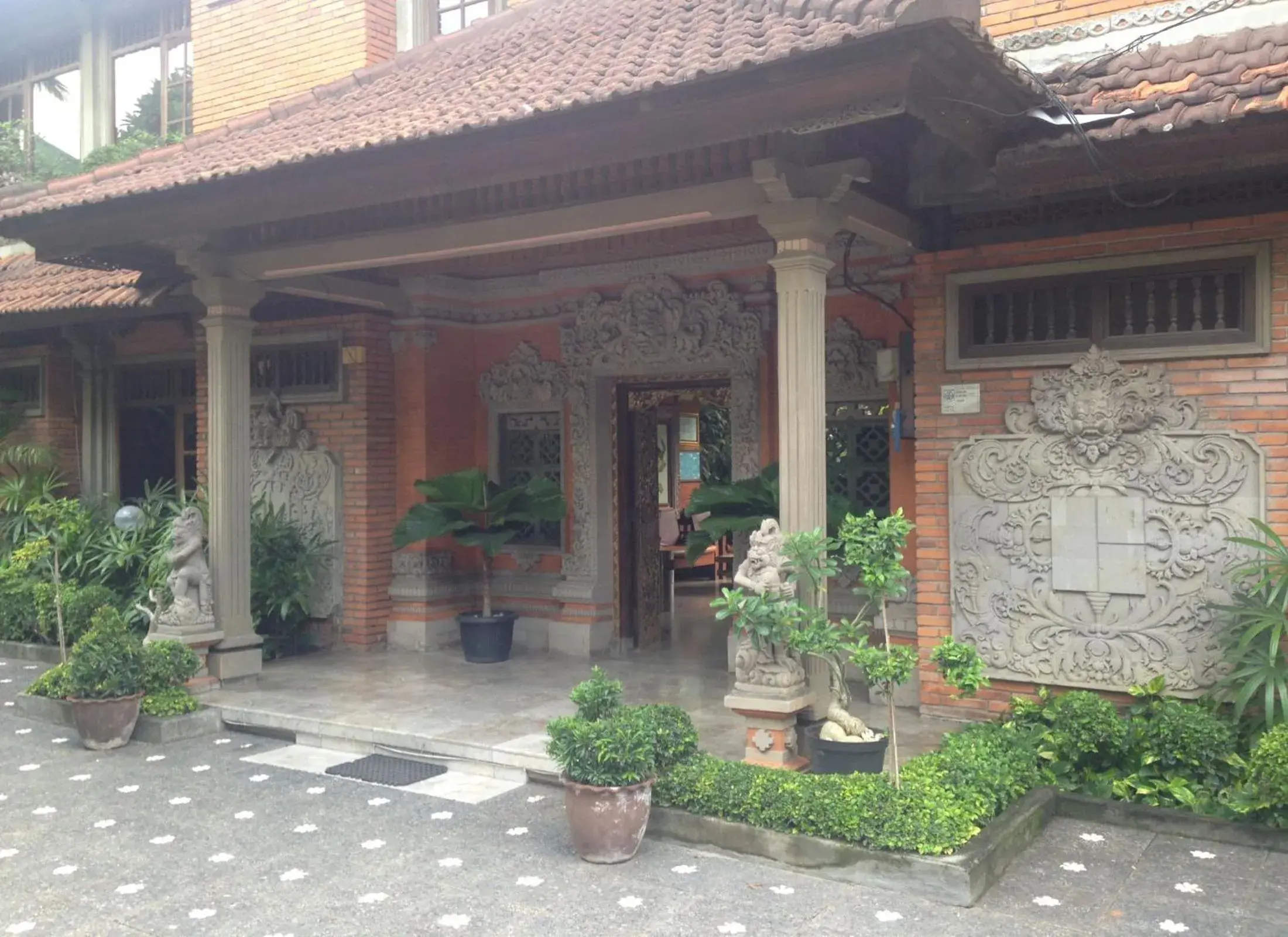 Facade/entrance in Dewa Bharata Bungalows Candidasa Facade/entrance in Dewa Bharata Bungalows Candidasa