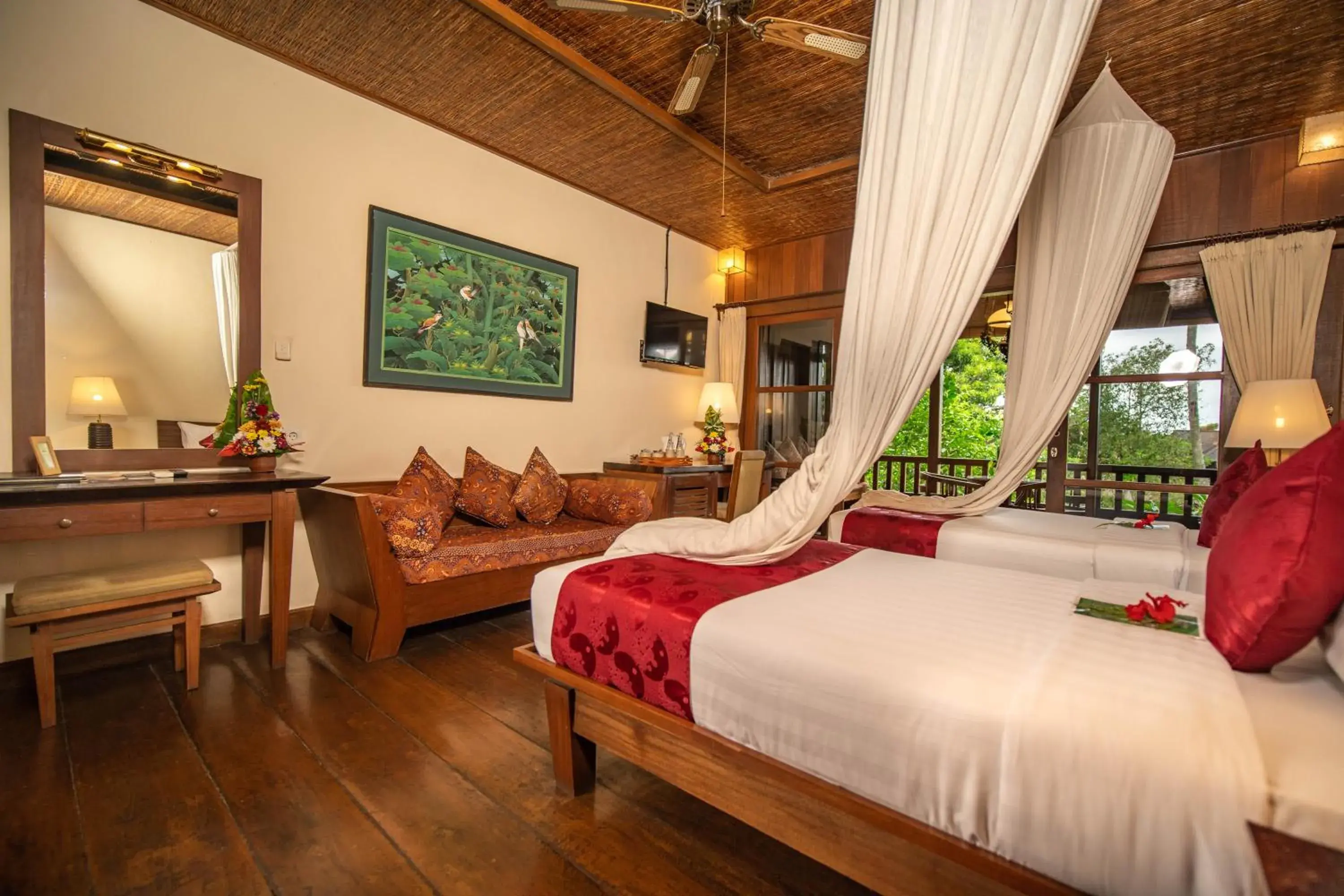 Bedroom, Bed in Ananda Ubud Resort