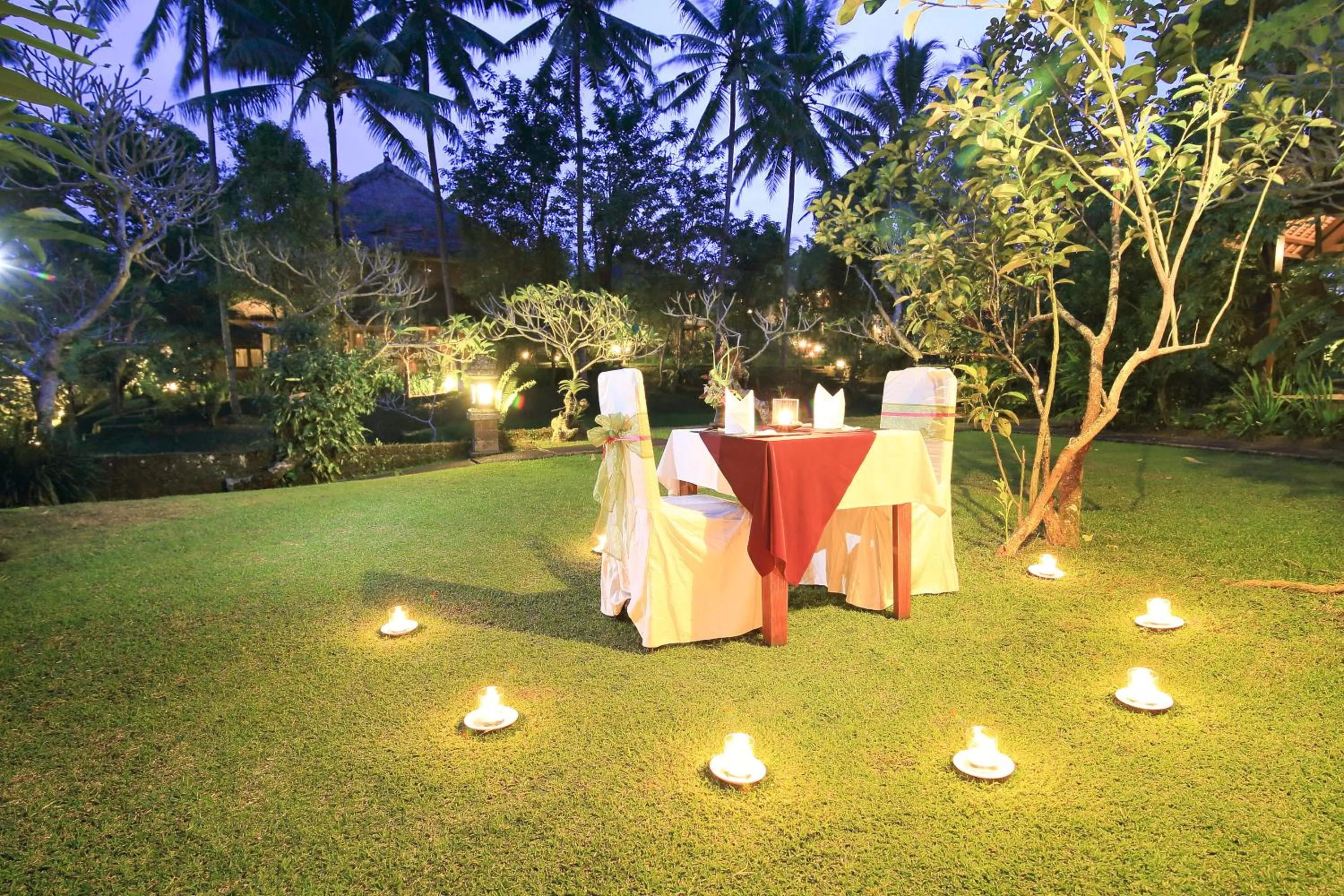 Garden in Ananda Ubud Resort