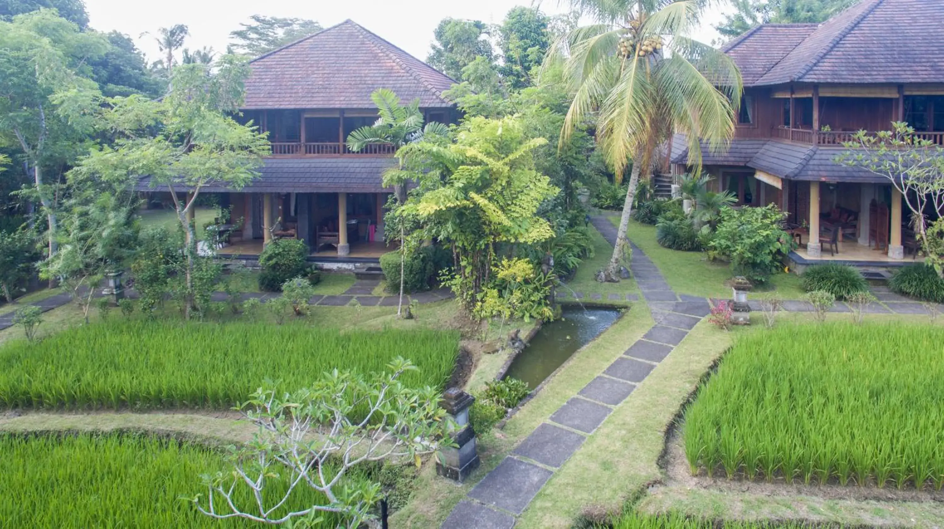 Garden in Ananda Ubud Resort