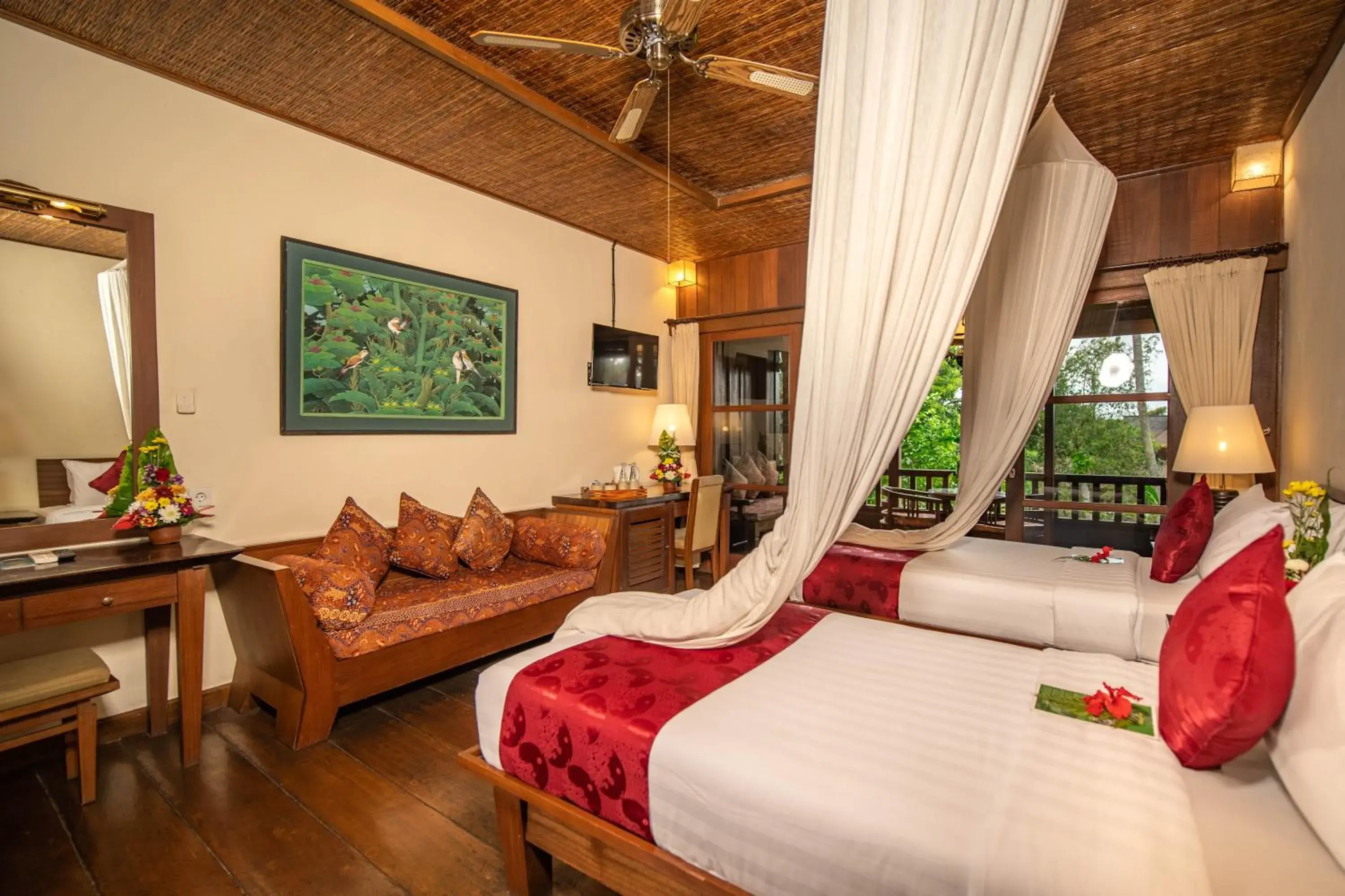 Bedroom, Bed in Ananda Ubud Resort