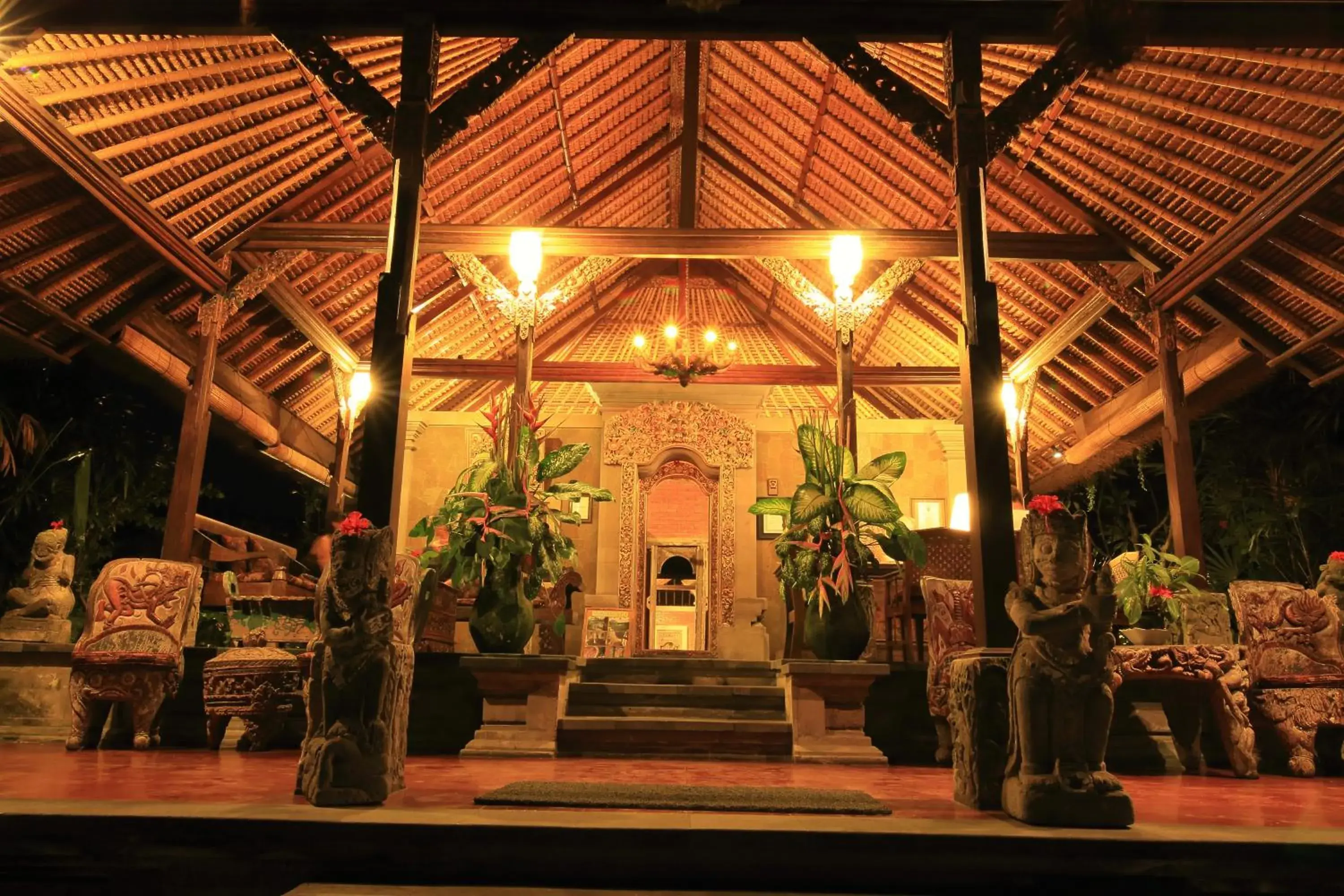 Facade/entrance in Ananda Ubud Resort