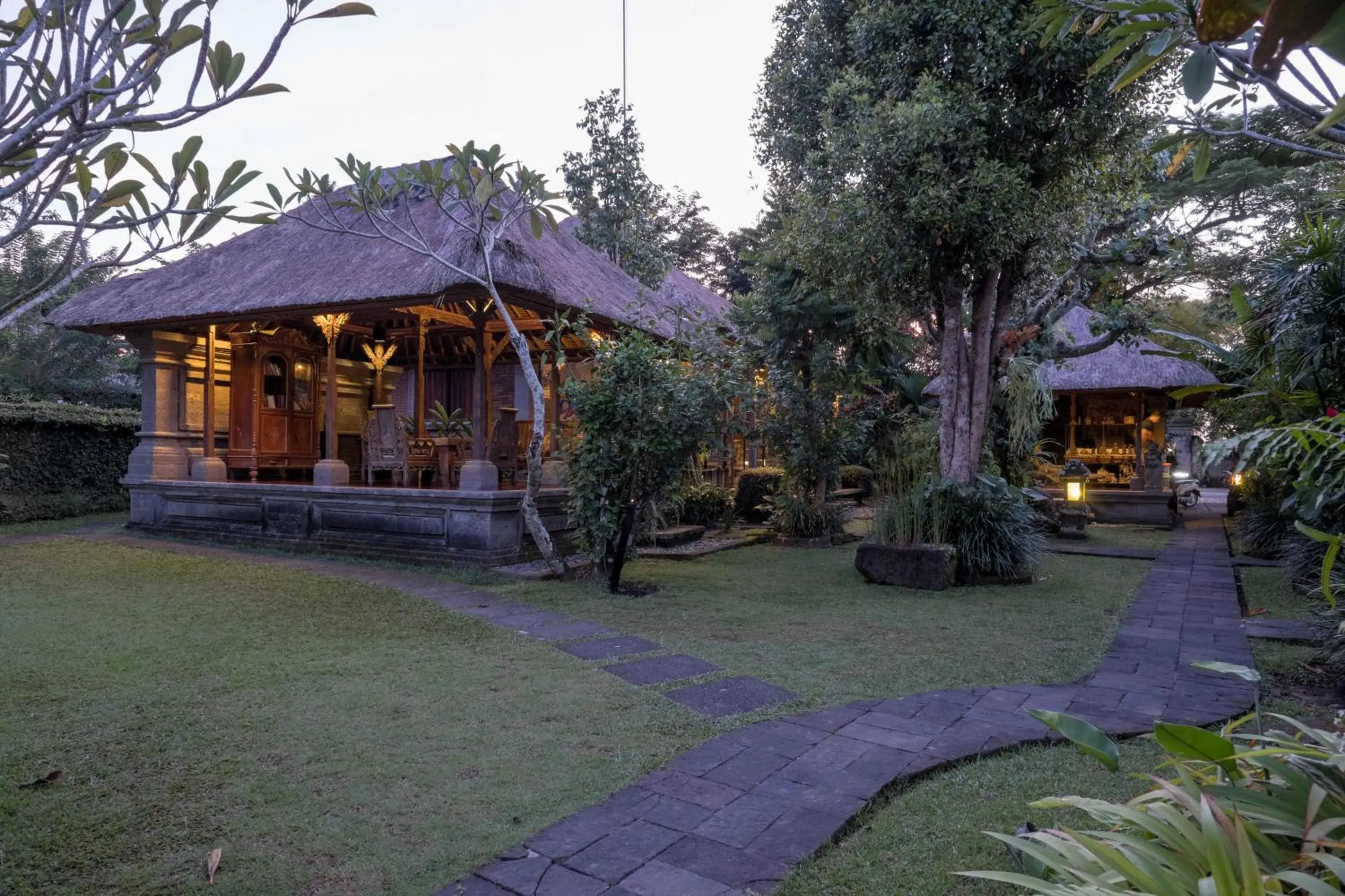 Garden in Ananda Ubud Resort