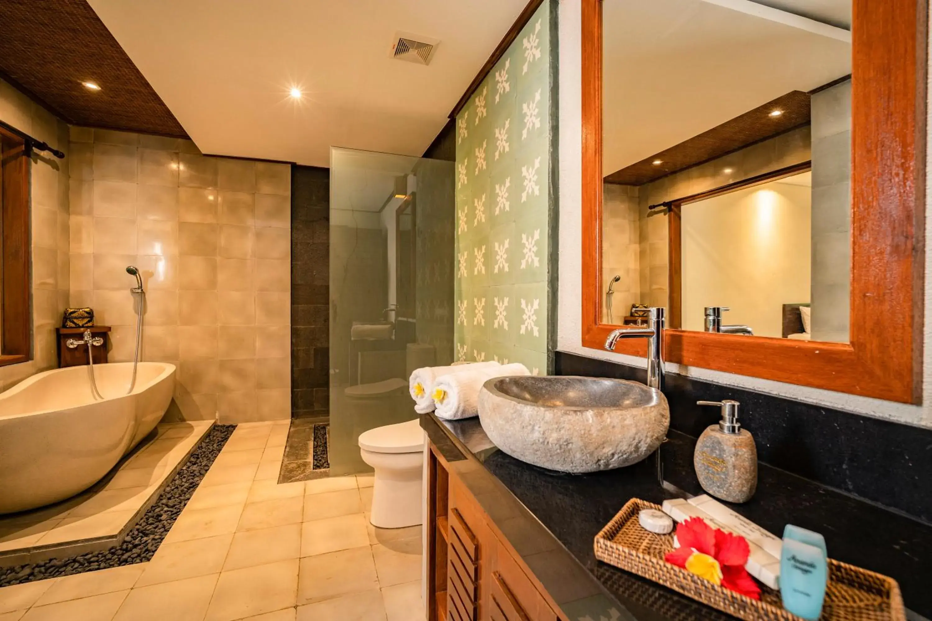 Bathroom in Ananda Ubud Resort