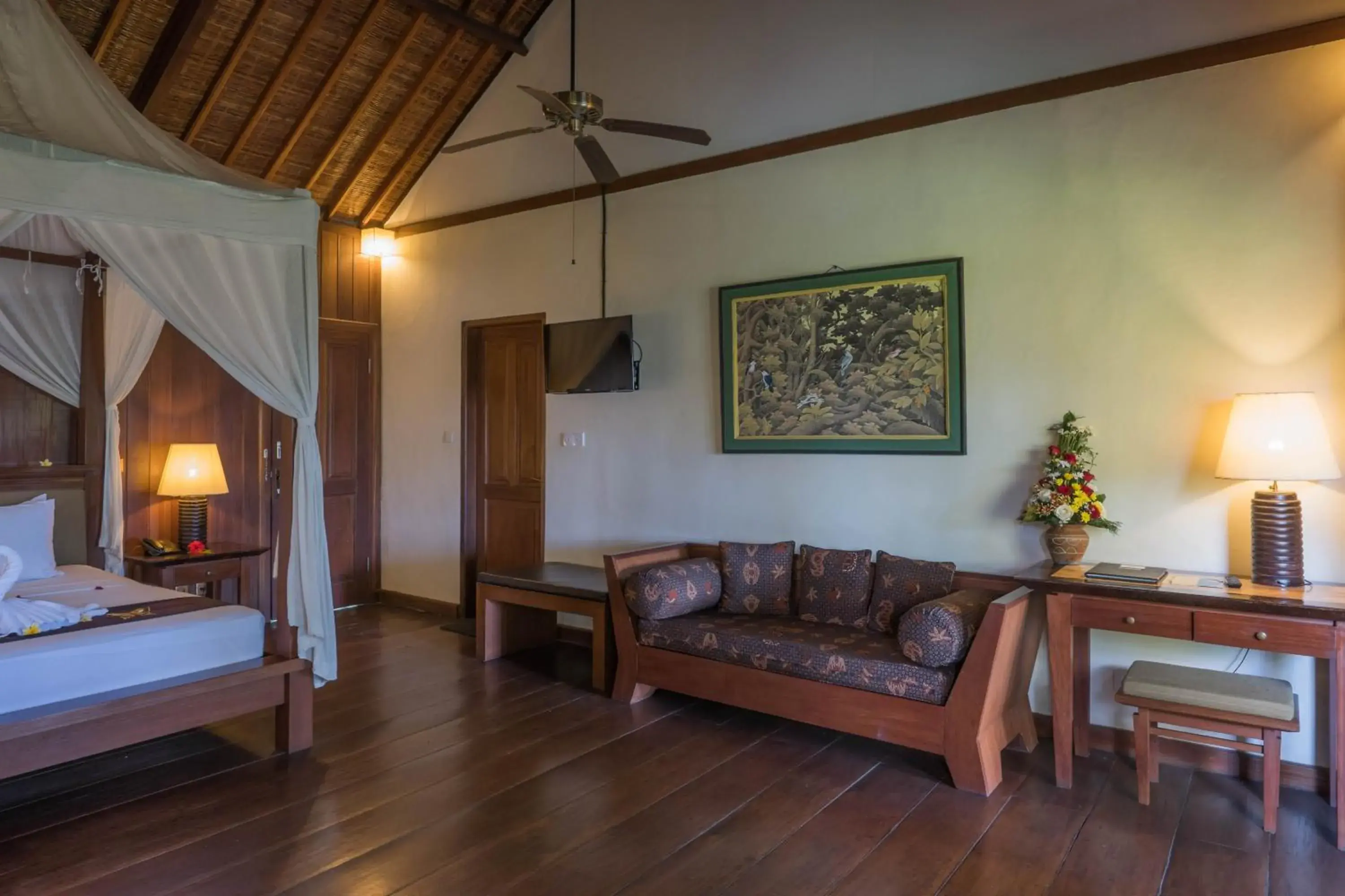 Bedroom, Bed in Ananda Ubud Resort