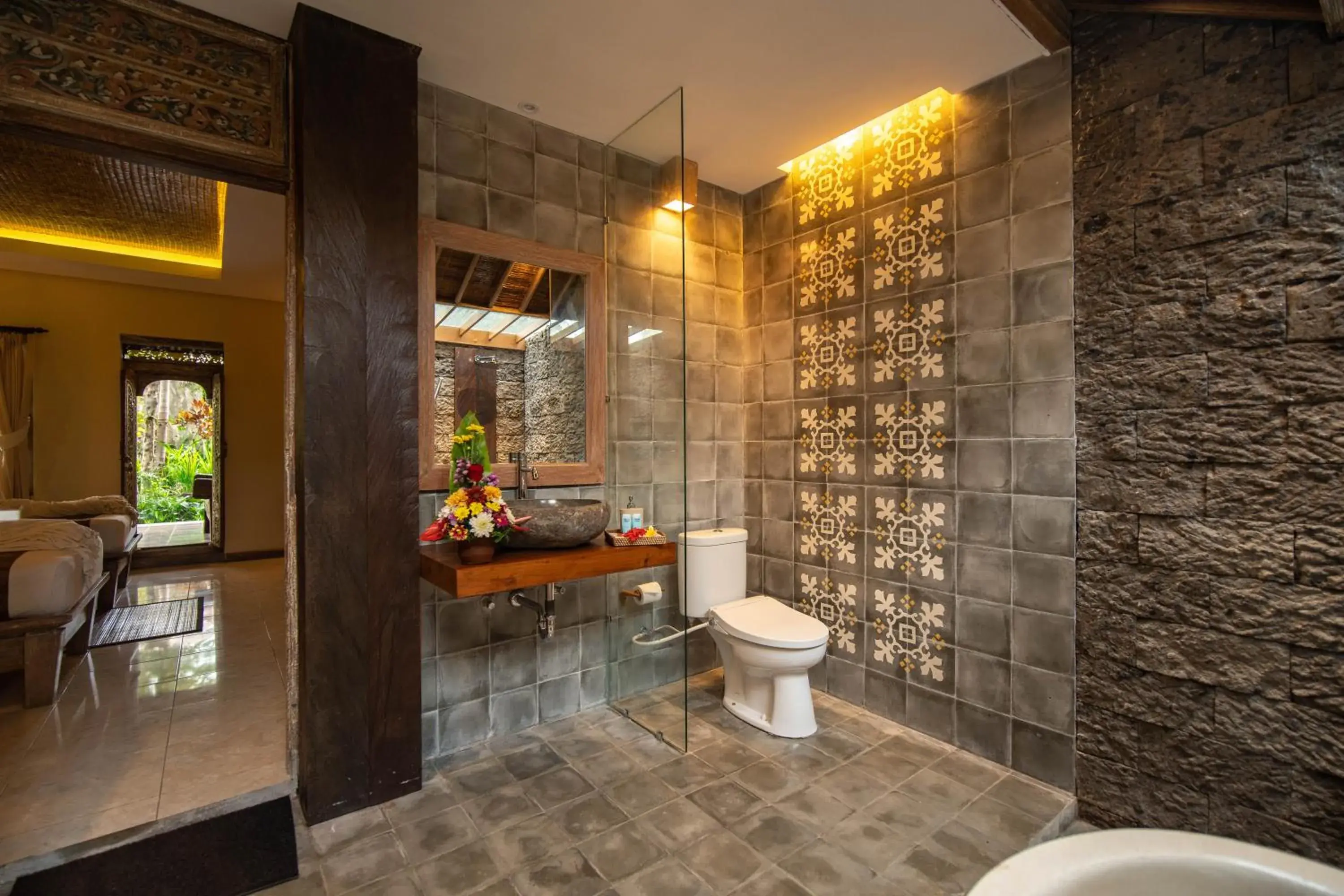 Bathroom in Ananda Ubud Resort