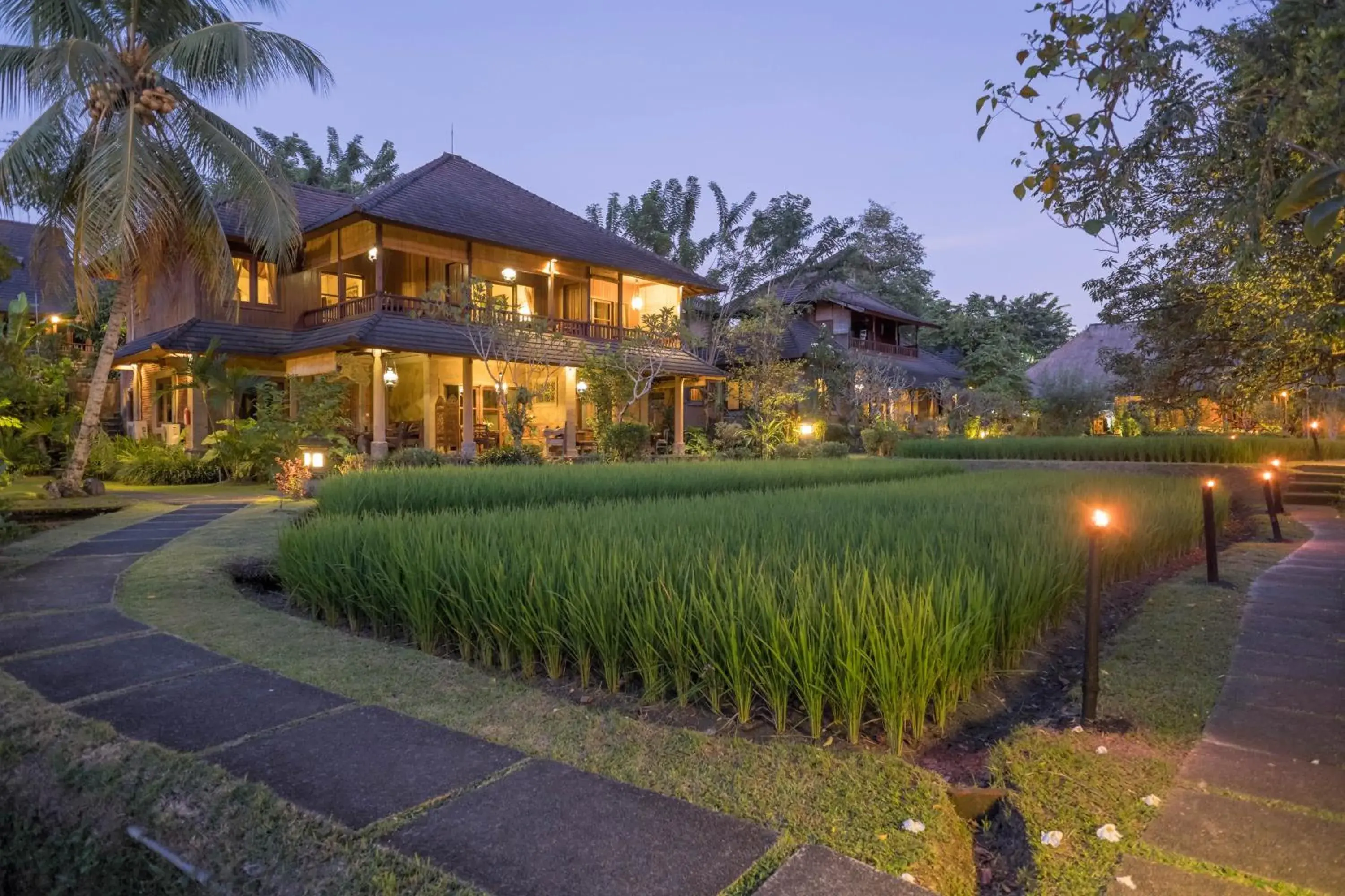 Garden, Property Building in Ananda Ubud Resort