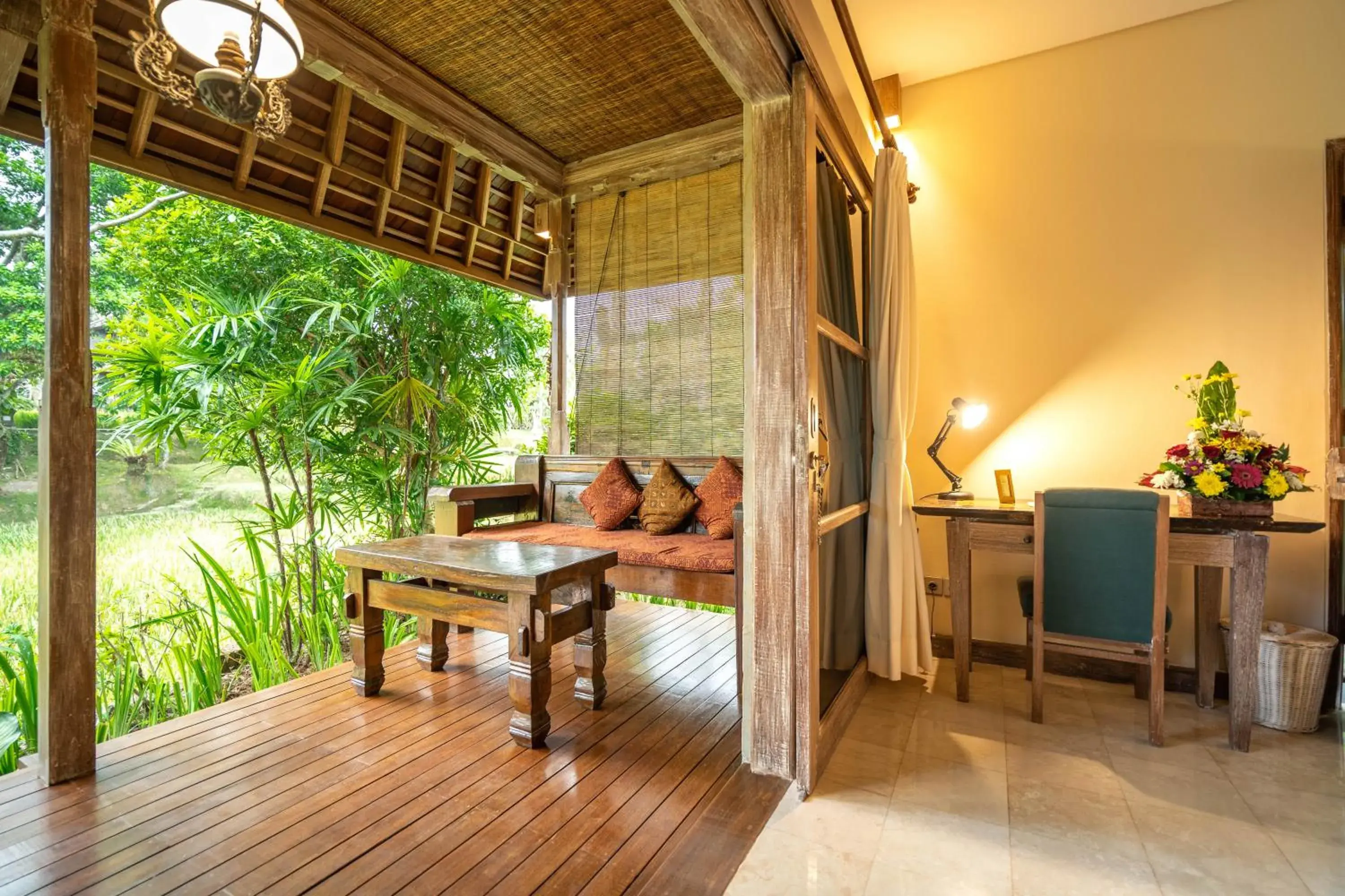 Balcony/Terrace, Seating Area in Ananda Ubud Resort