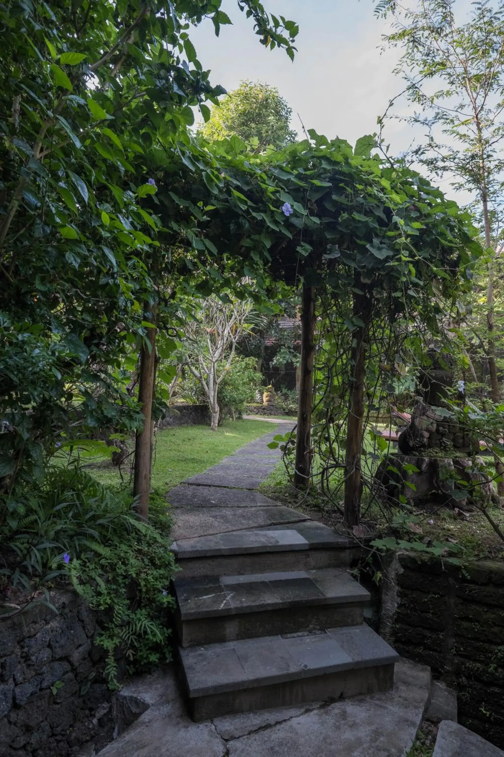 Garden in Ananda Ubud Resort