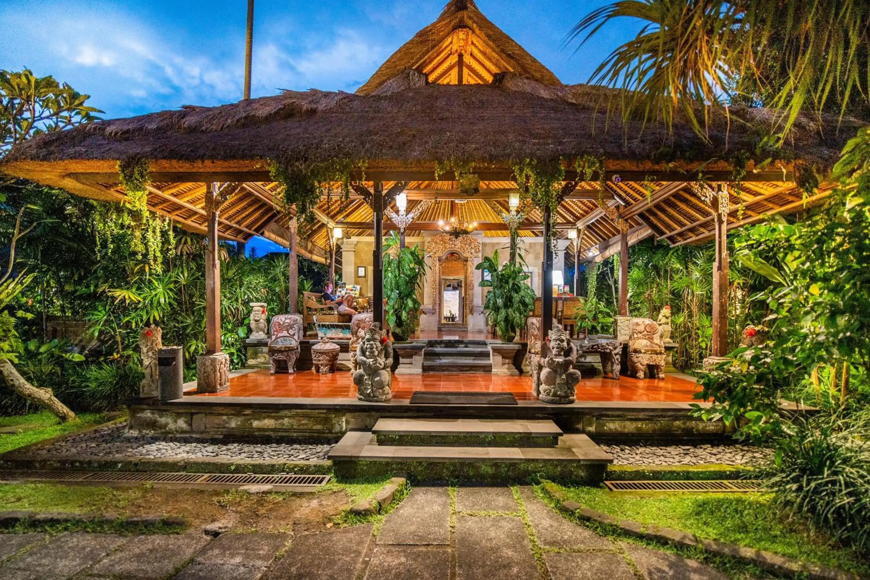 Lobby or reception in Ananda Ubud Resort