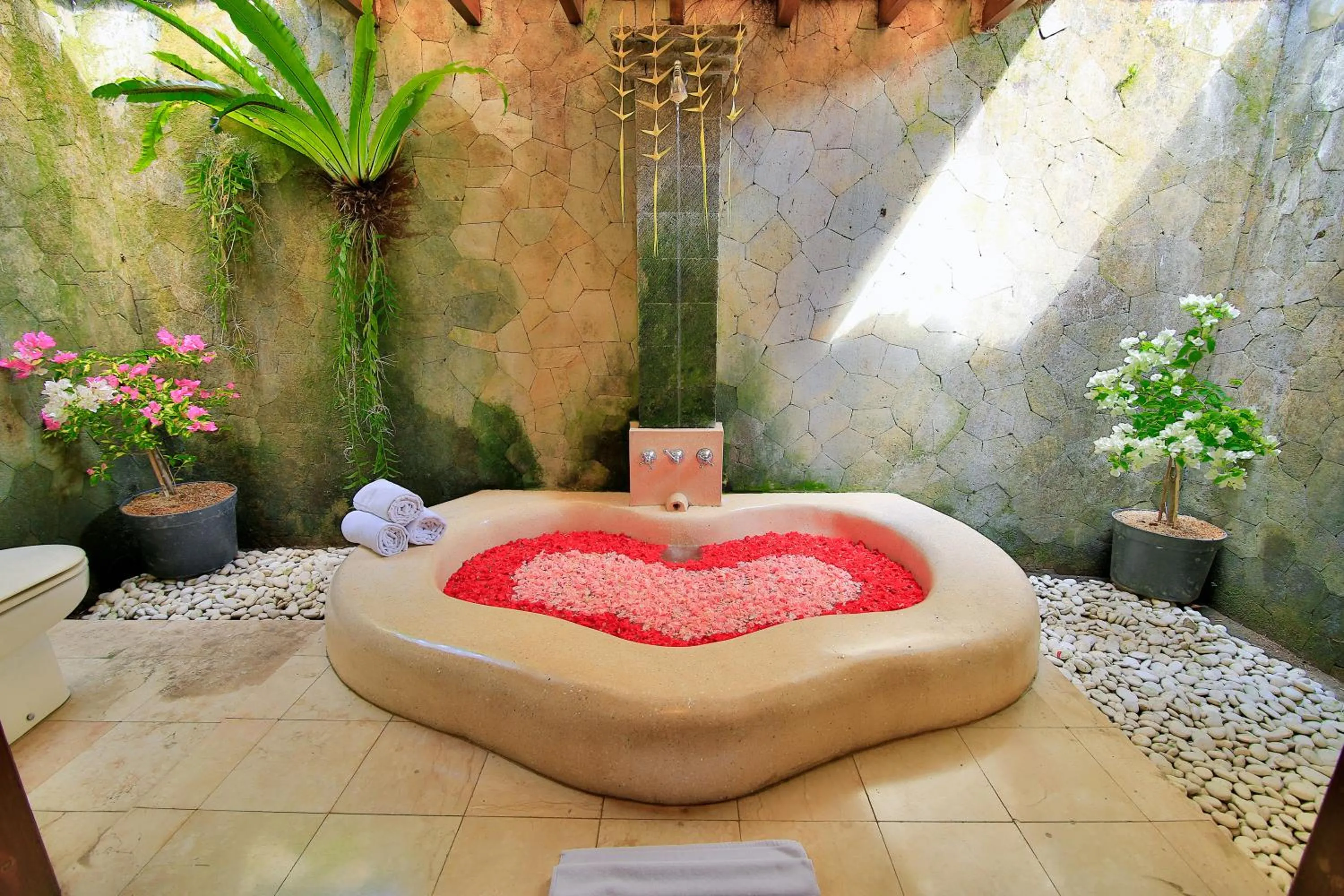 Bathroom in Ananda Ubud Resort