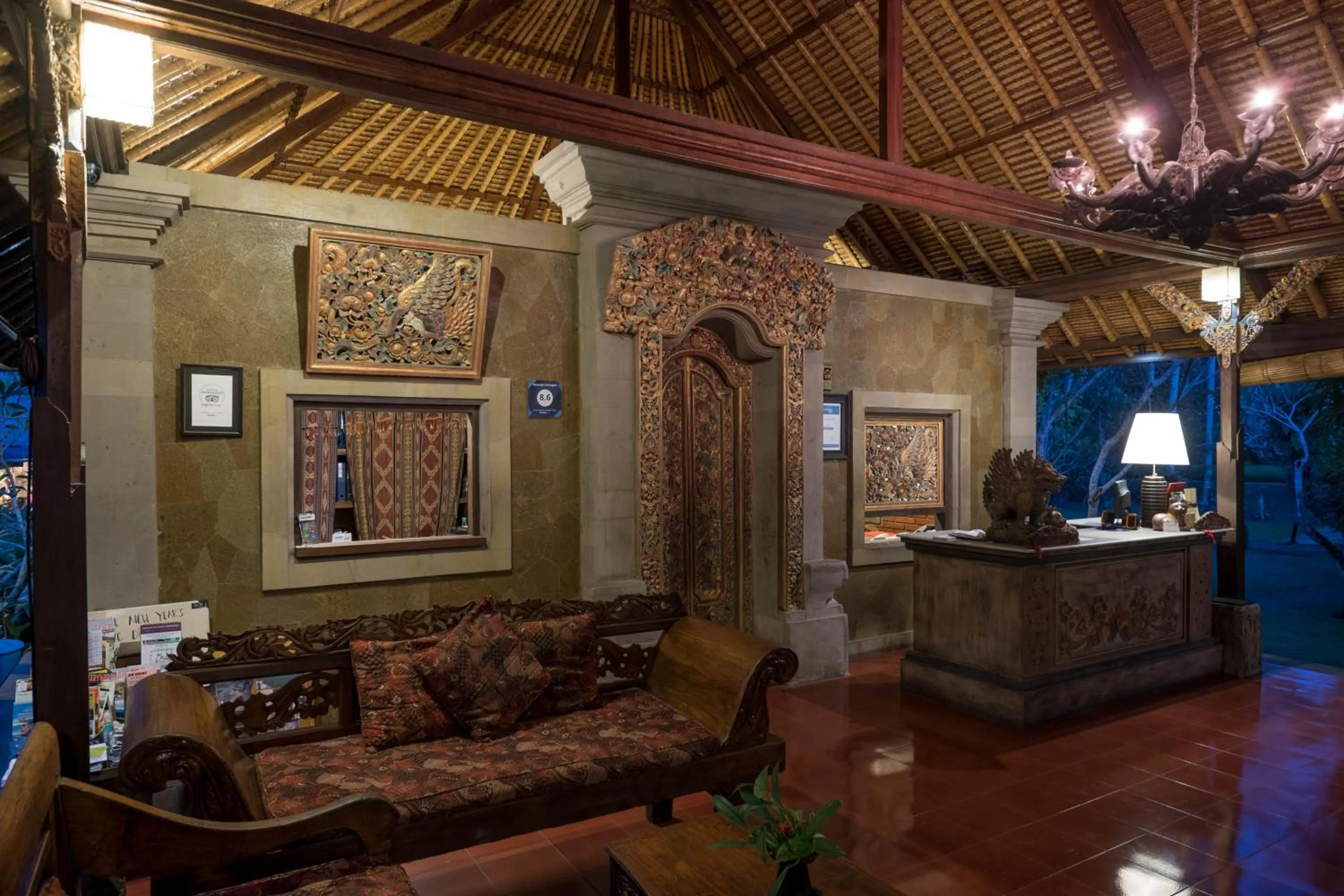 Lobby or reception in Ananda Ubud Resort