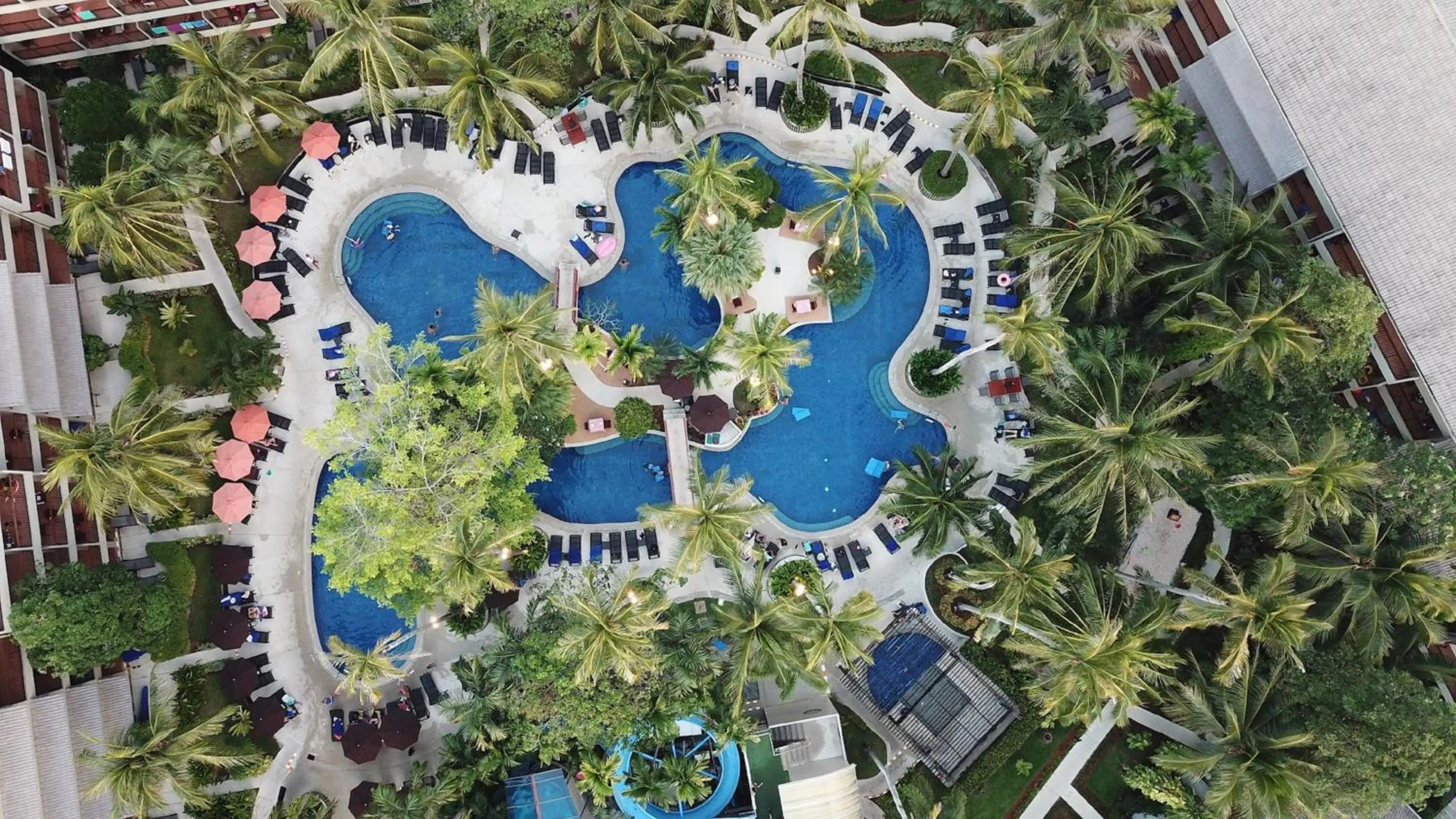 Swimming pool, Bird's-eye View in Destination Resorts Phuket Surin Beach - SHA Extra Plus