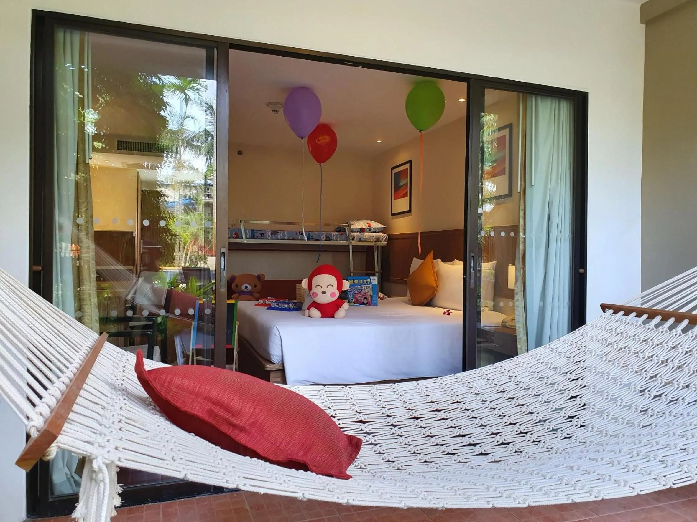 Balcony/Terrace, Bed in Destination Resorts Phuket Surin Beach - SHA Extra Plus