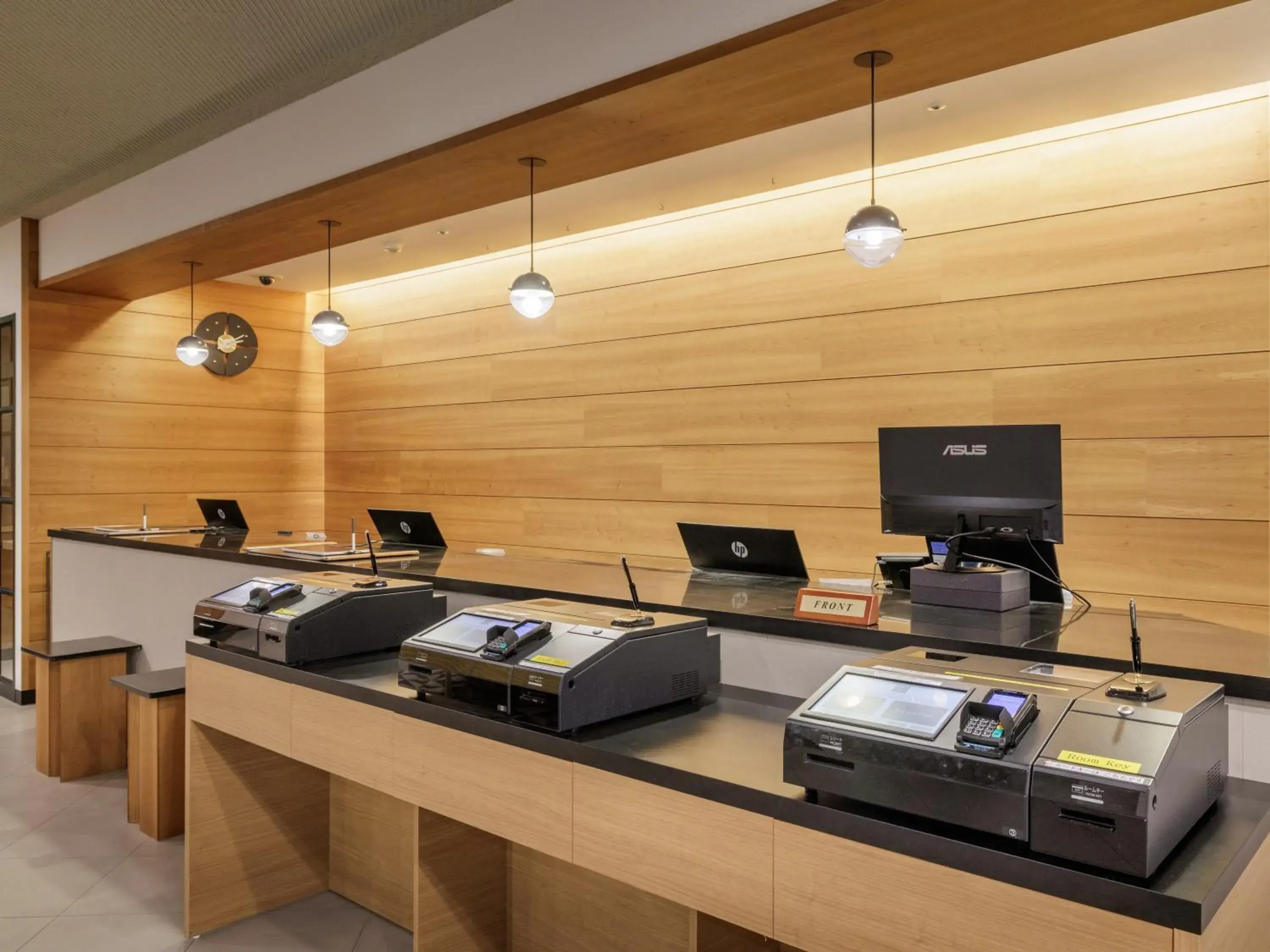 Lobby or reception in Nishitetsu Inn Shinjuku Lobby or reception in Nishitetsu Inn Shinjuku