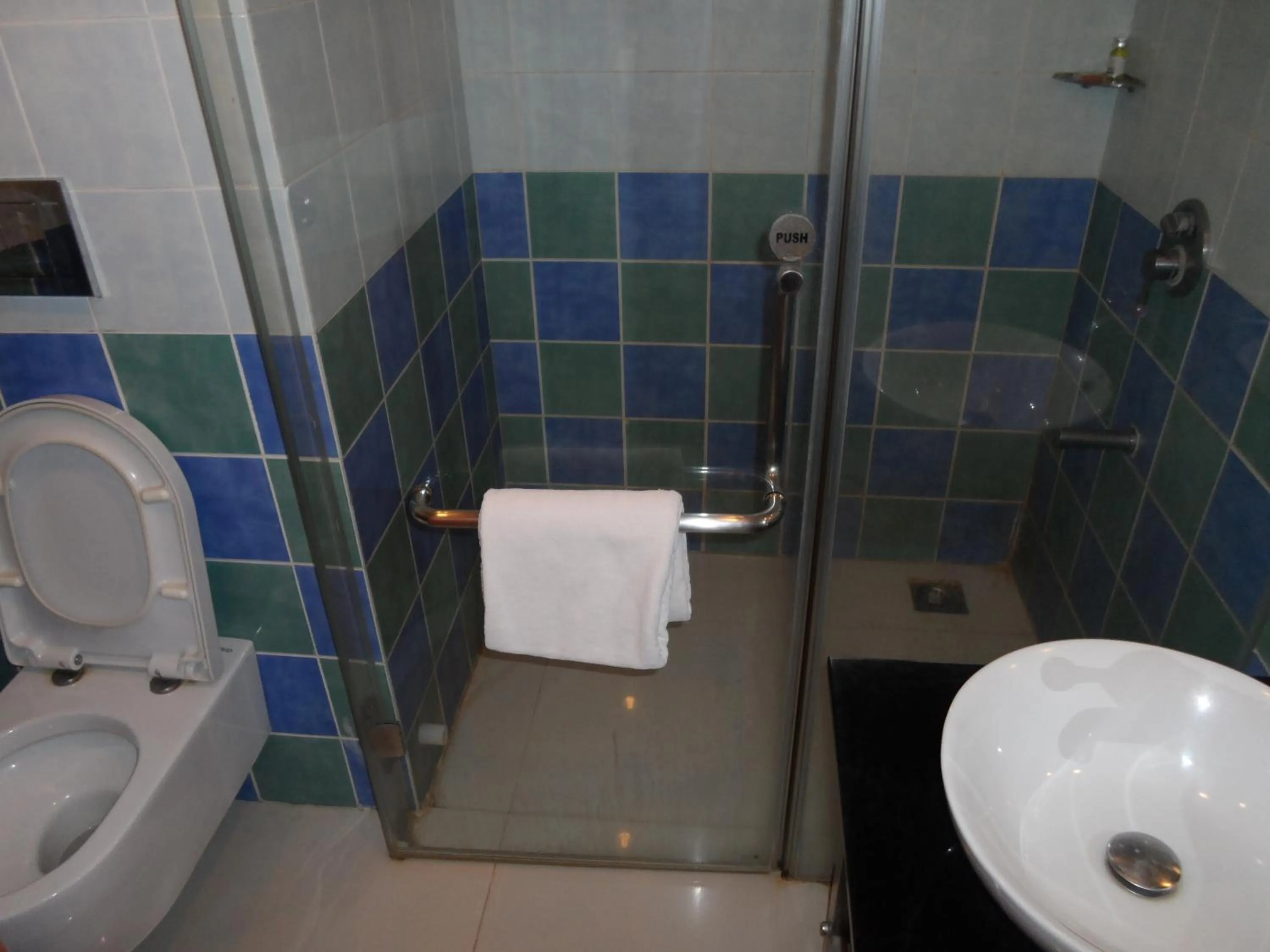 Toilet in Aditya Hometel