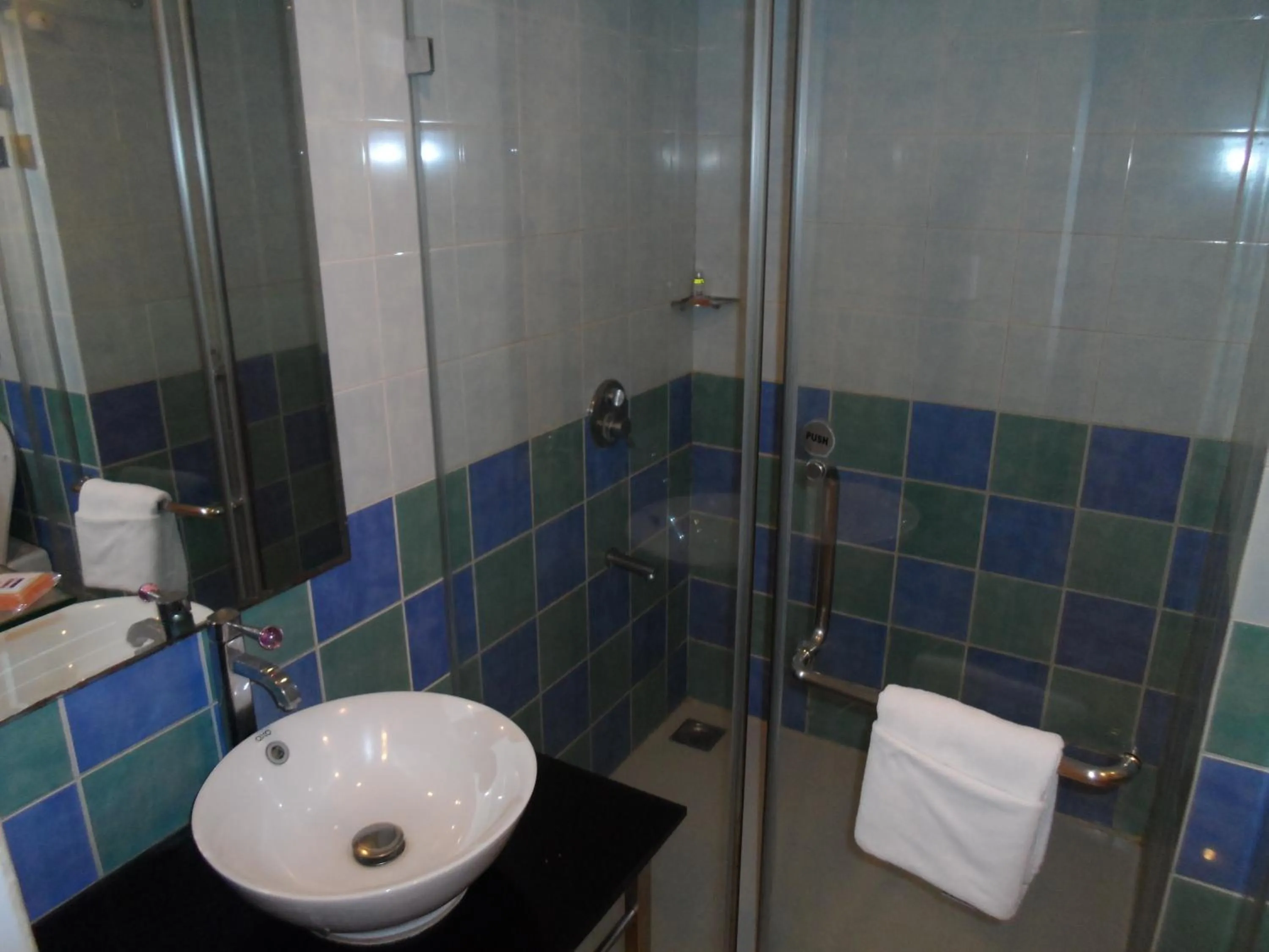 Bathroom in Aditya Hometel