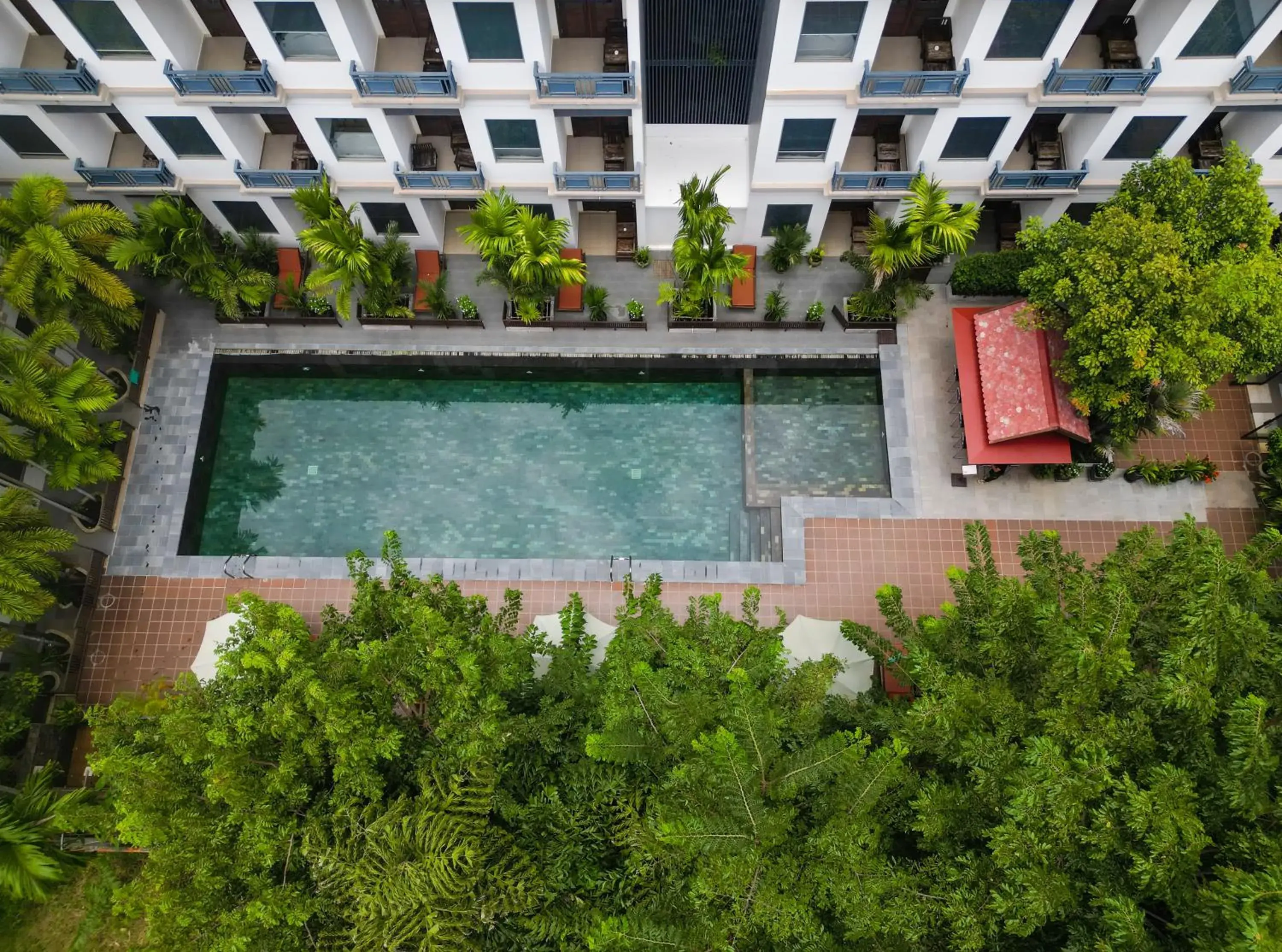 Swimming pool in Green Amazon Residence Swimming pool in Green Amazon Residence