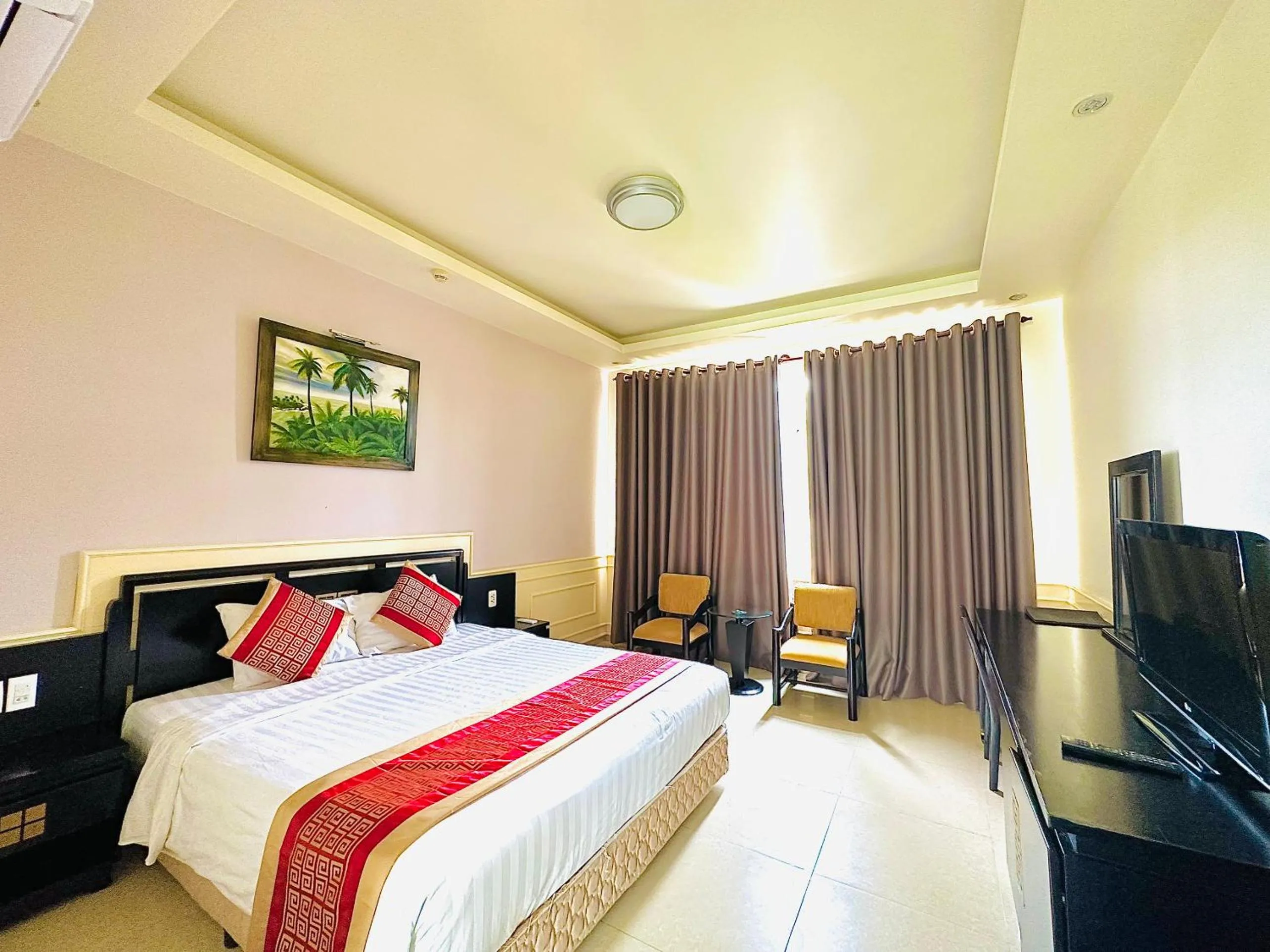 Bed in Viet Uc Hotel