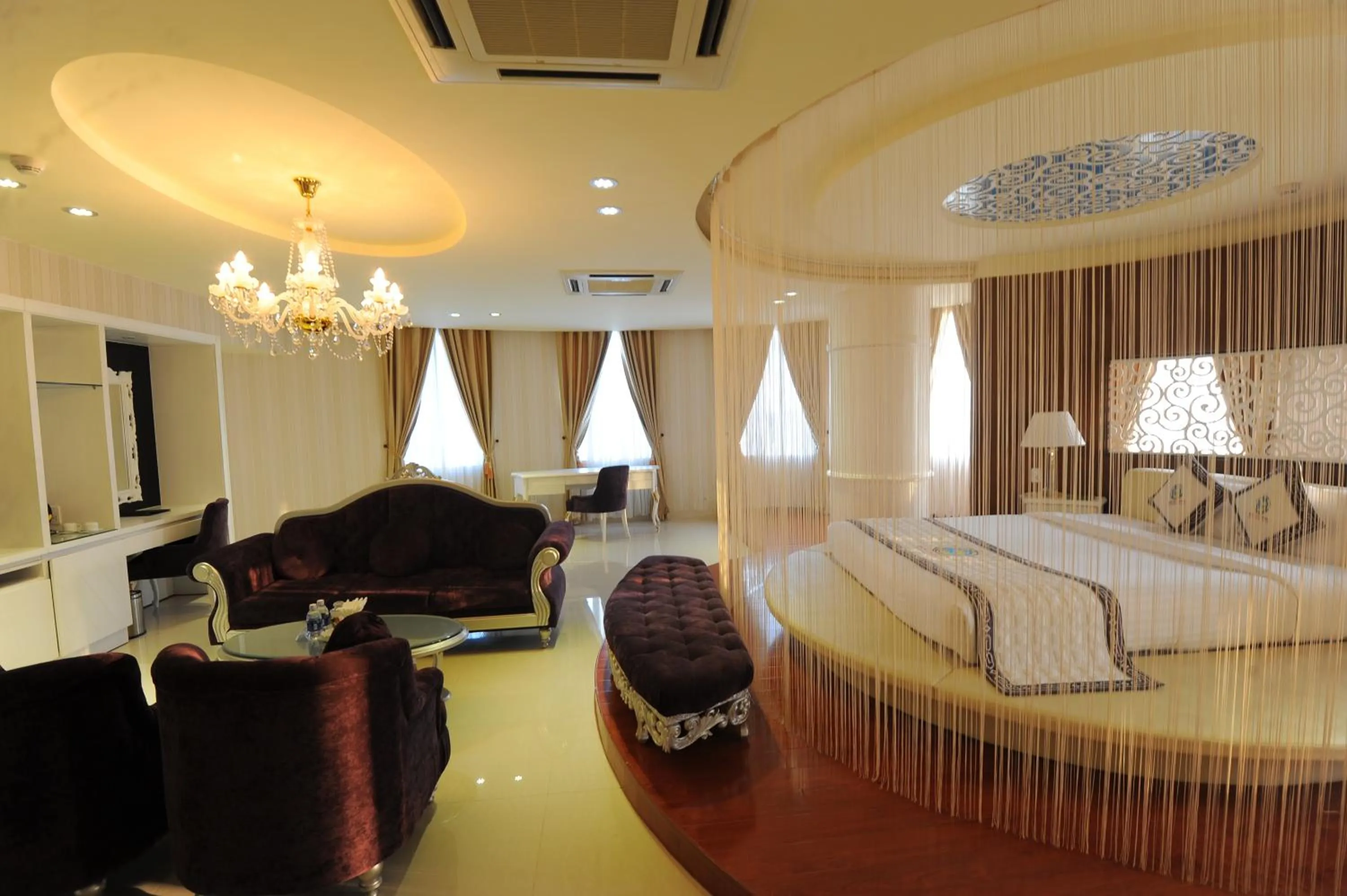 Bed in Viet Uc Hotel