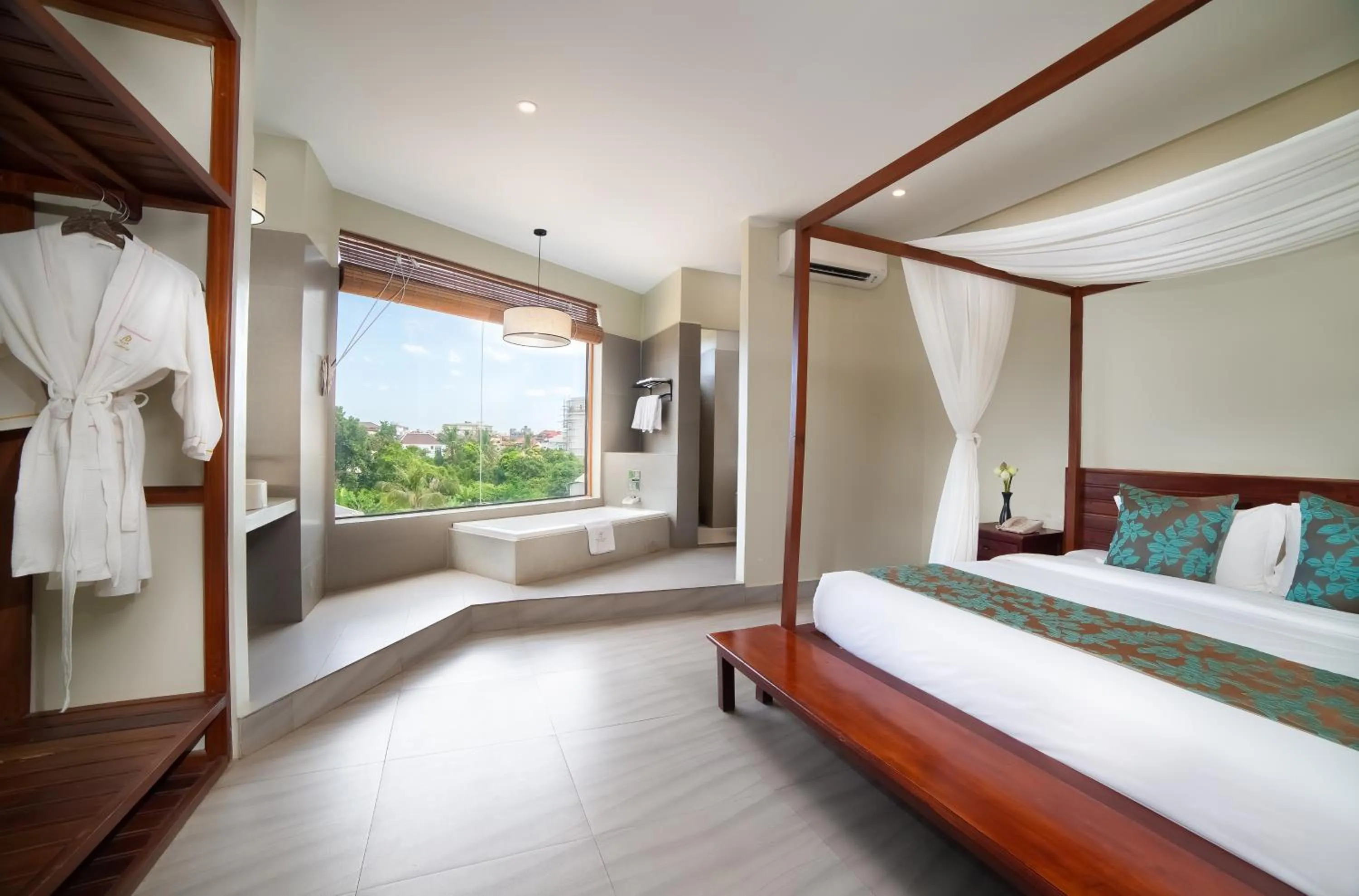 Bed in Bayon Modern Residence
