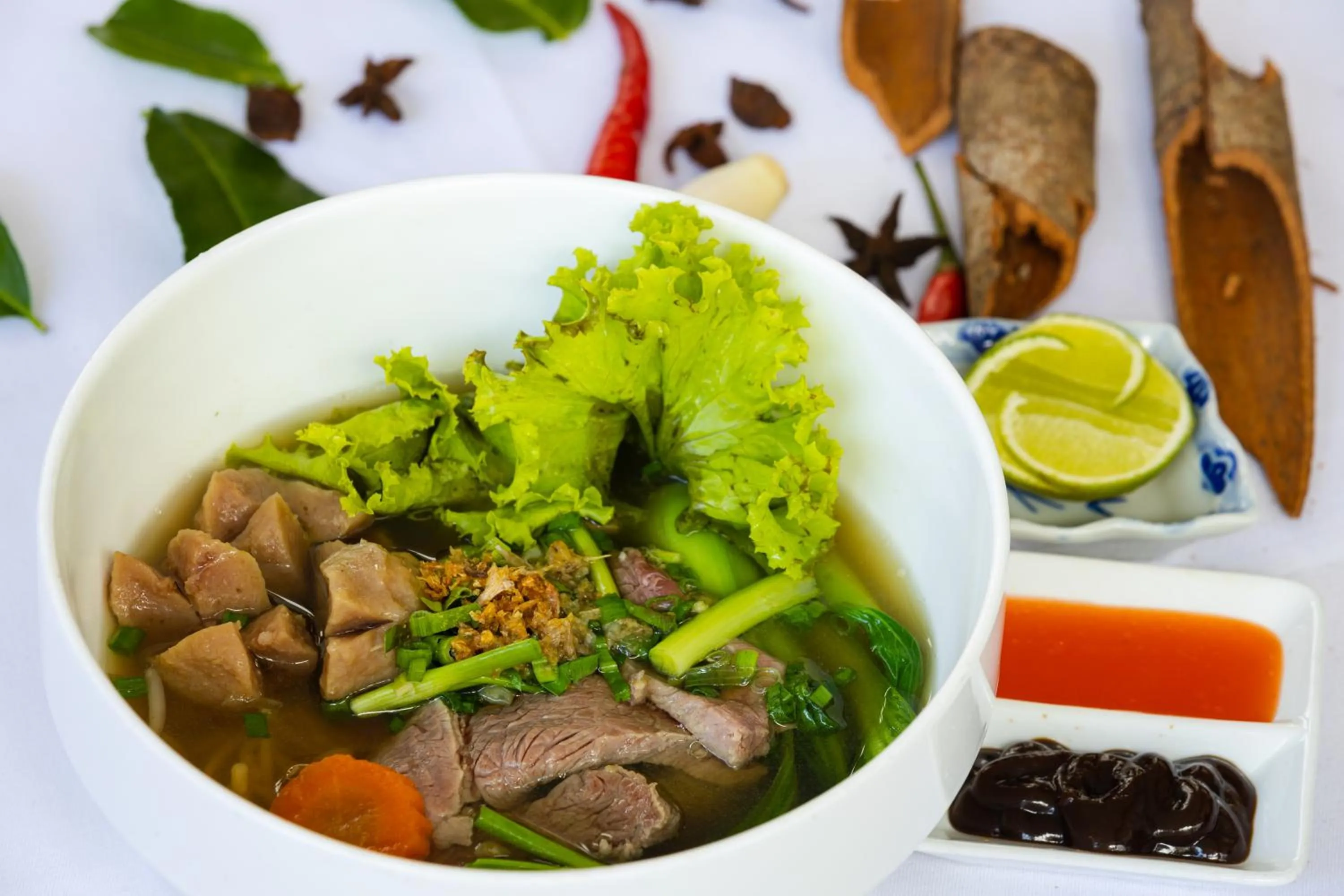 Food close-up in Bayon Modern Residence