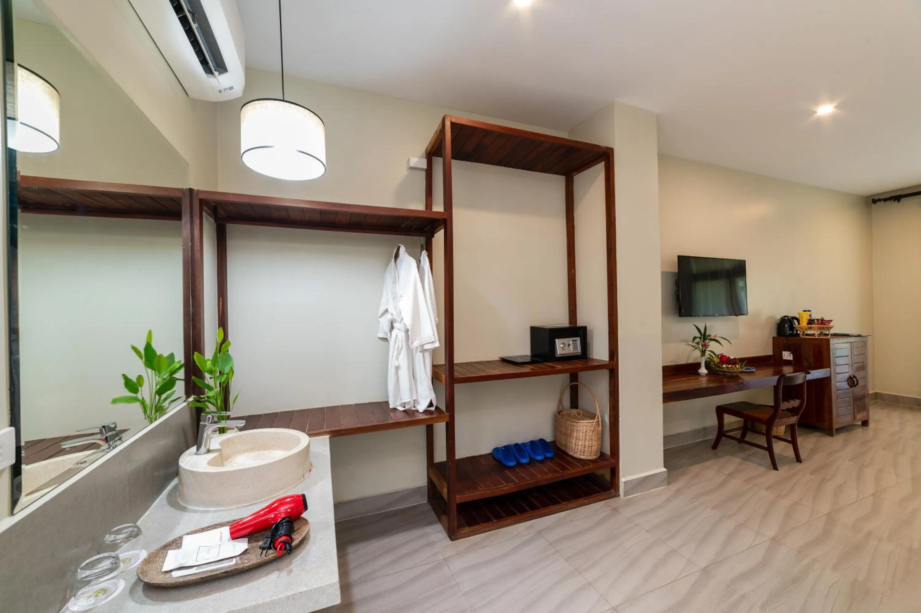 Seating area in Bayon Modern Residence