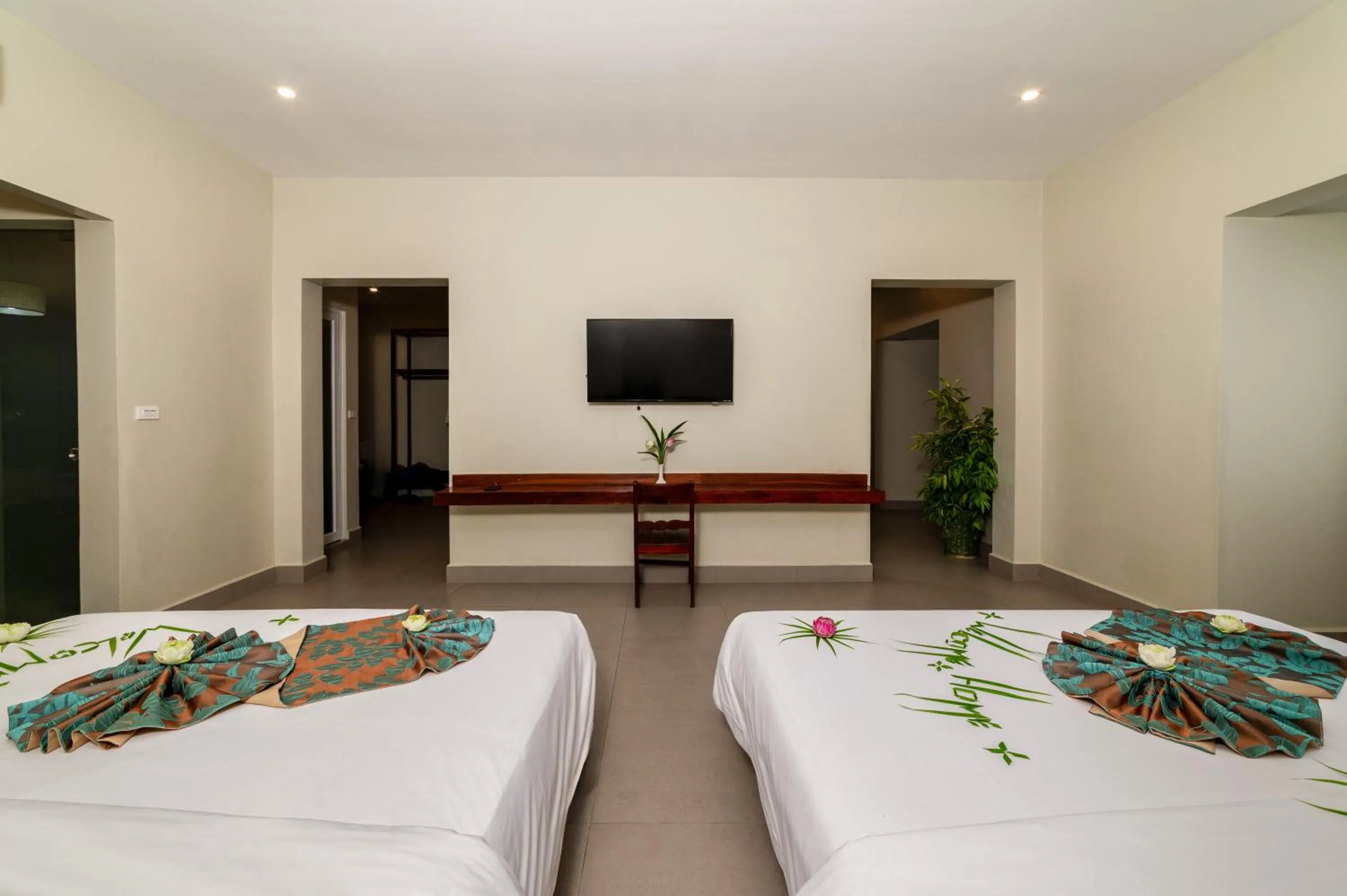 Bedroom, Bed in Bayon Modern Residence