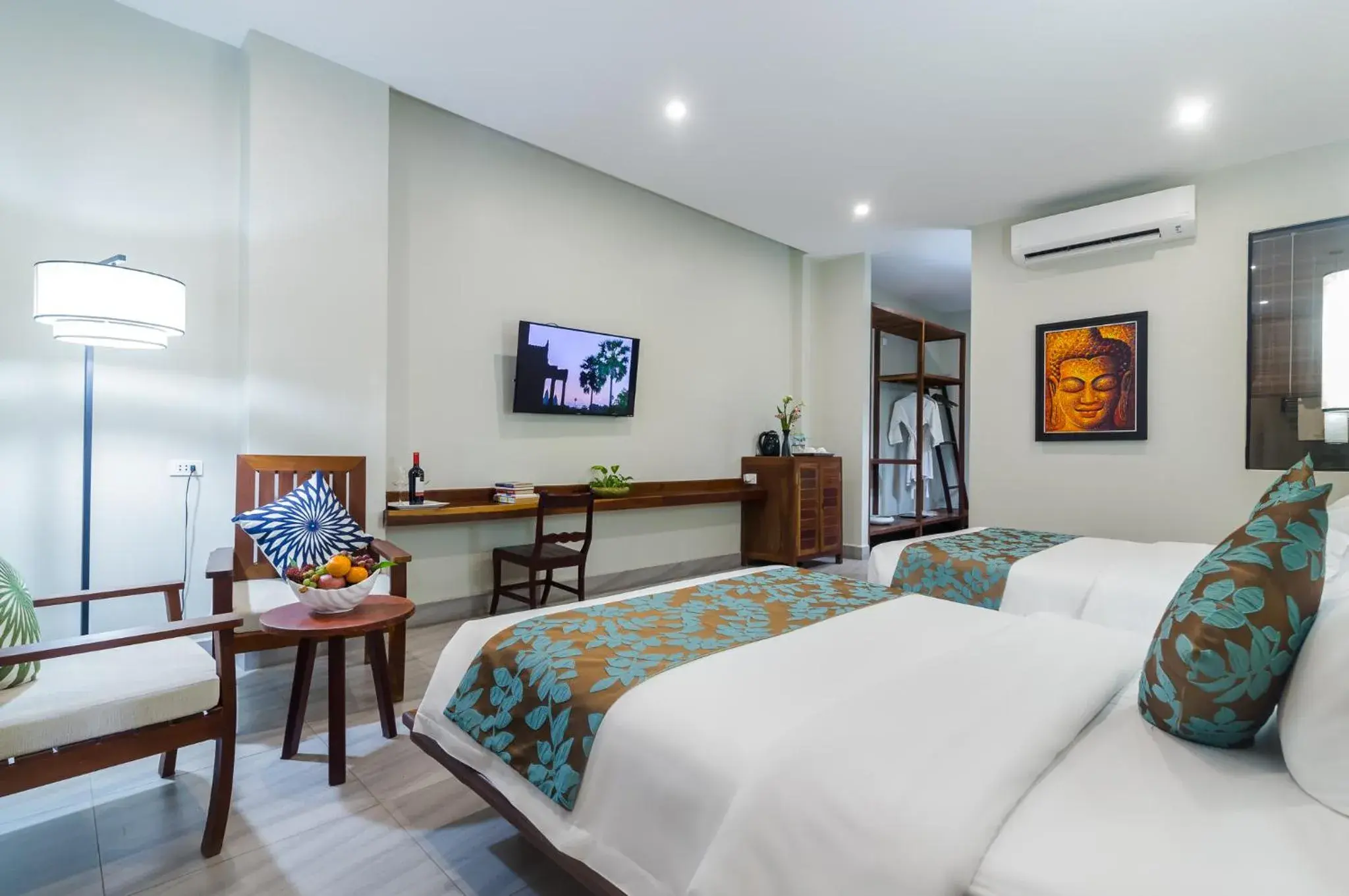 Premier Deluxe Twin in Bayon Modern Residence Premier Deluxe Twin in Bayon Modern Residence