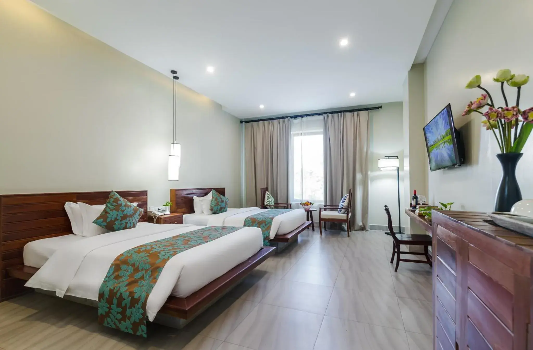 Premier Deluxe Twin in Bayon Modern Residence Premier Deluxe Twin in Bayon Modern Residence