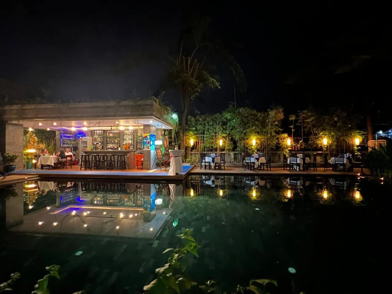 Swimming pool in Bayon Modern Residence