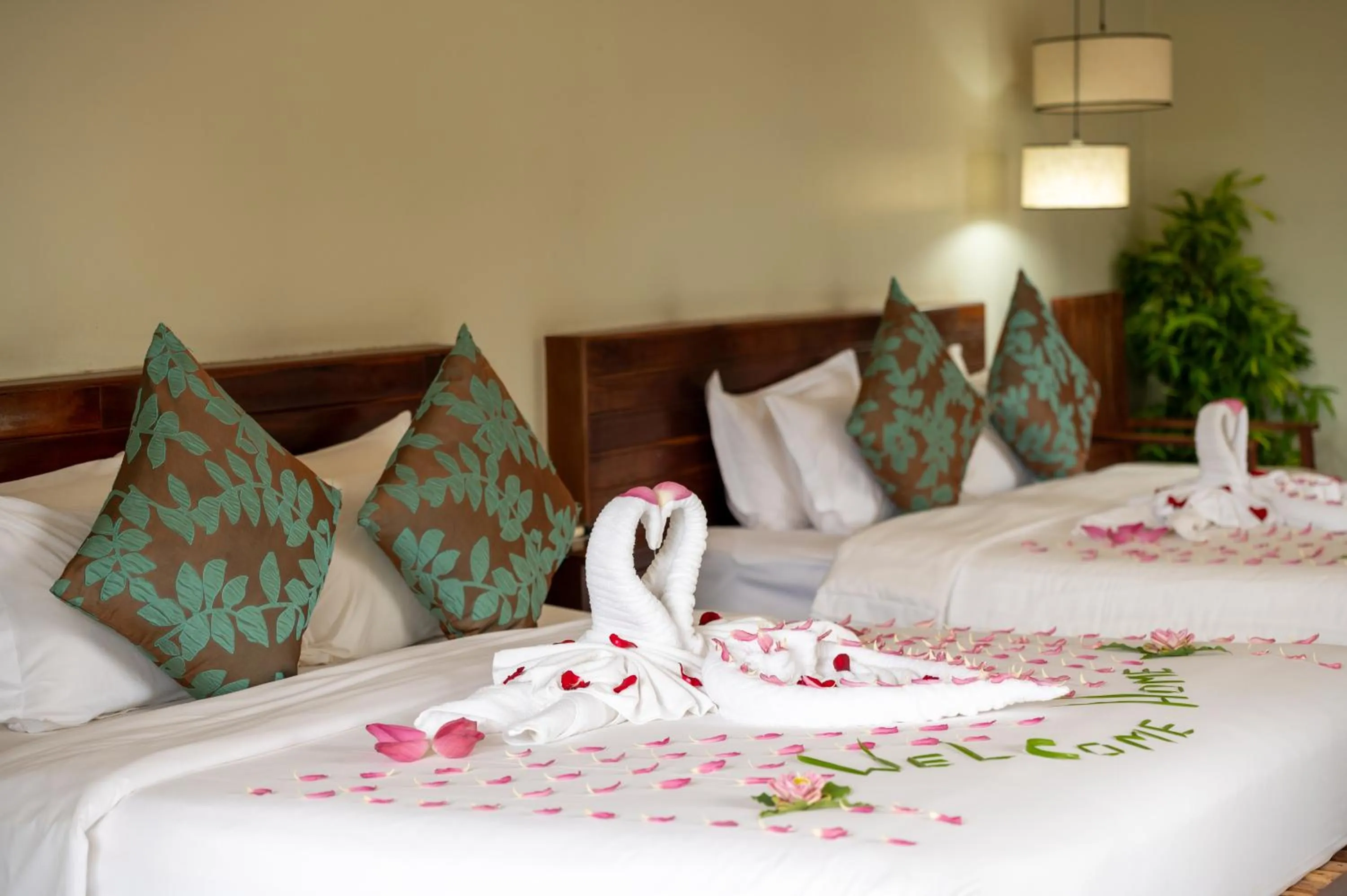 Bed in Bayon Modern Residence