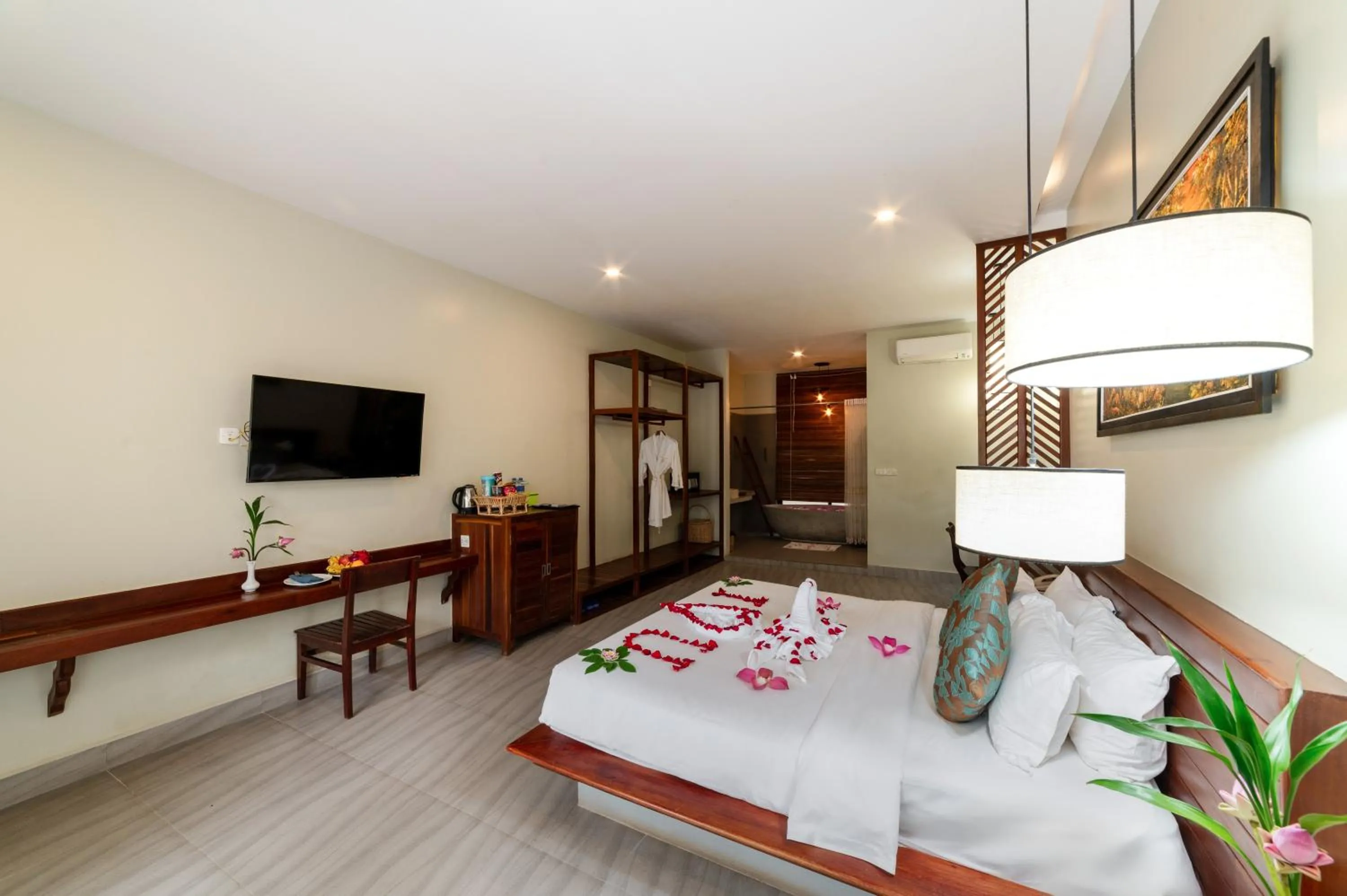 Bed in Bayon Modern Residence