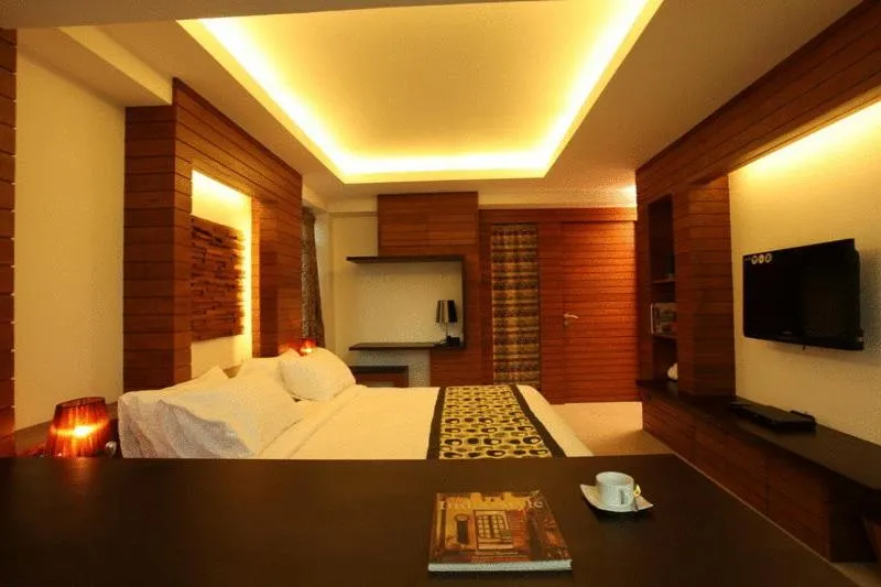 Bed in Baannueng at Aree 5 Hotel